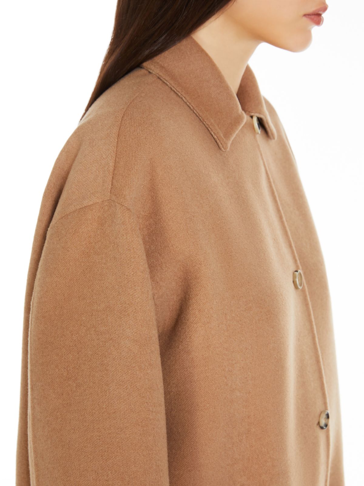 Reversible camel jacket