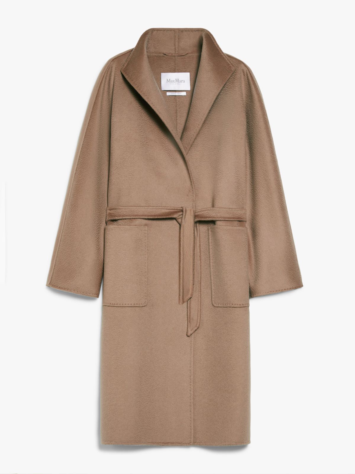 Cashmere cardigan coat