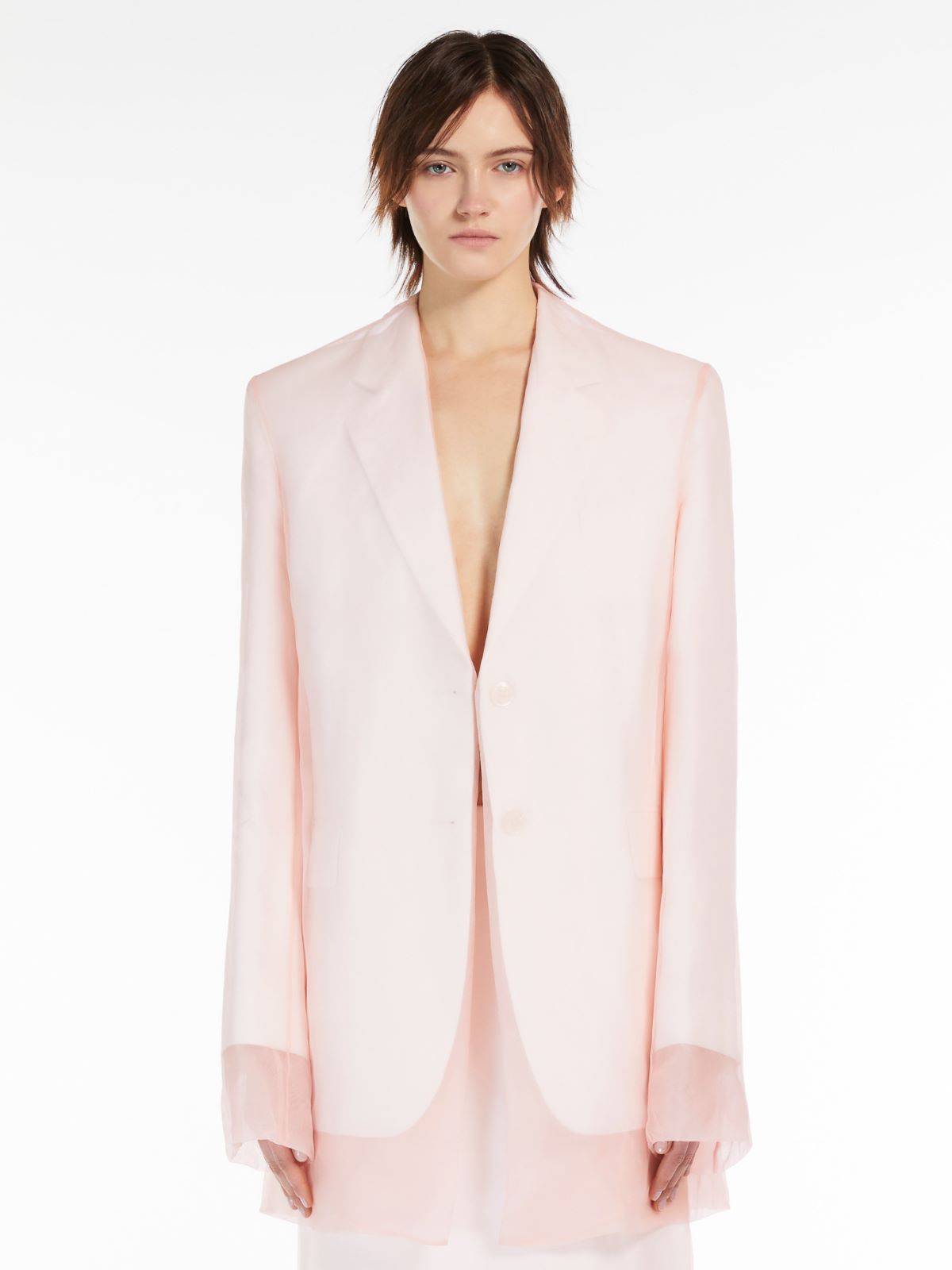 Double-layered blazer