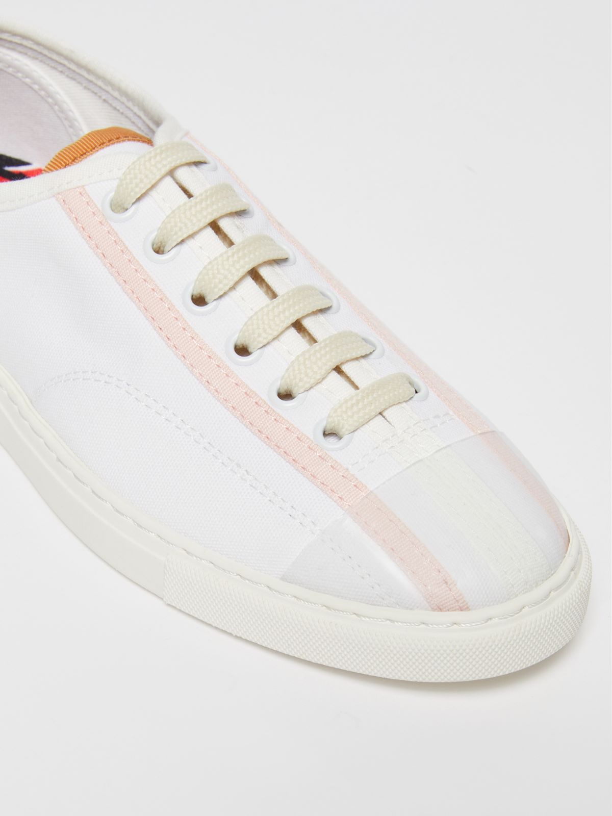 Cotton canvas sneakers