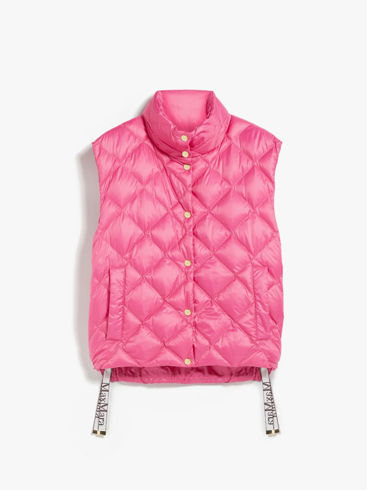 Water-resistant technical canvas gilet