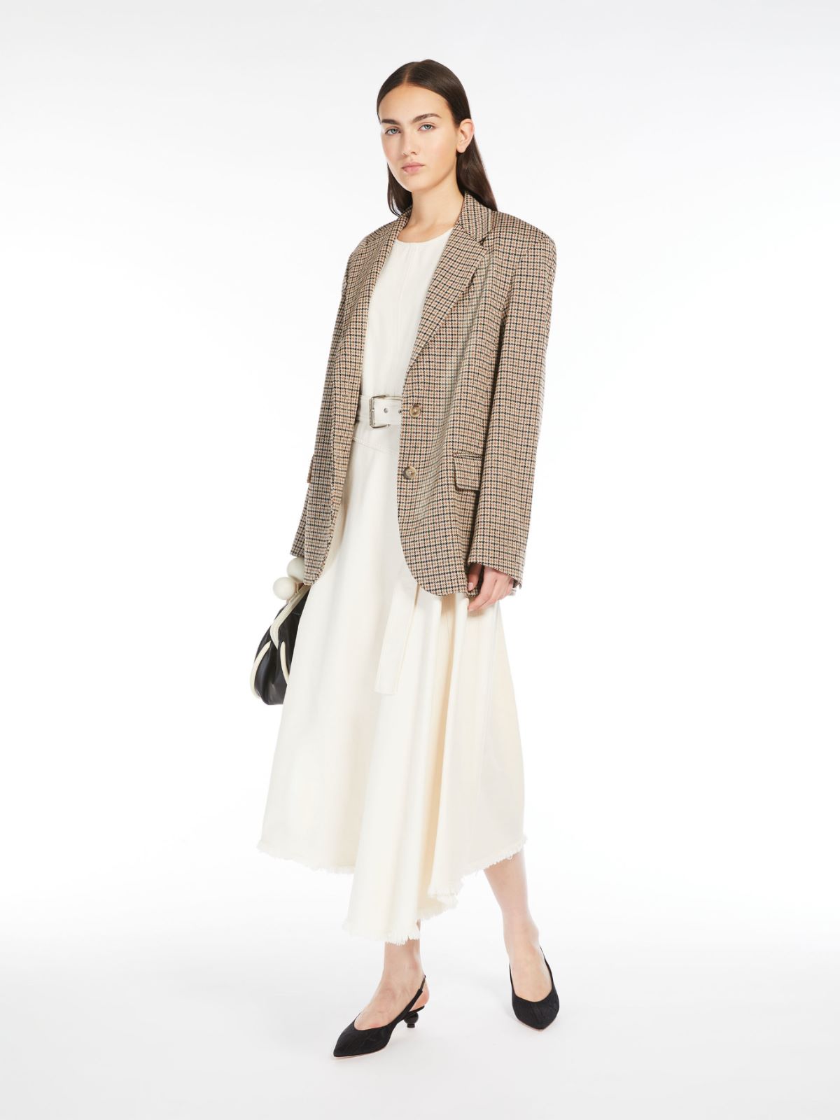 Jacquard jersey blazer