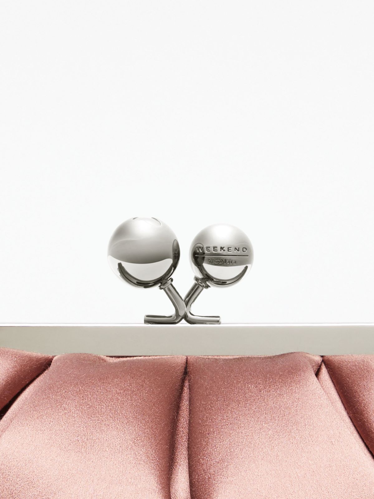 Small satin Pasticcino Bag