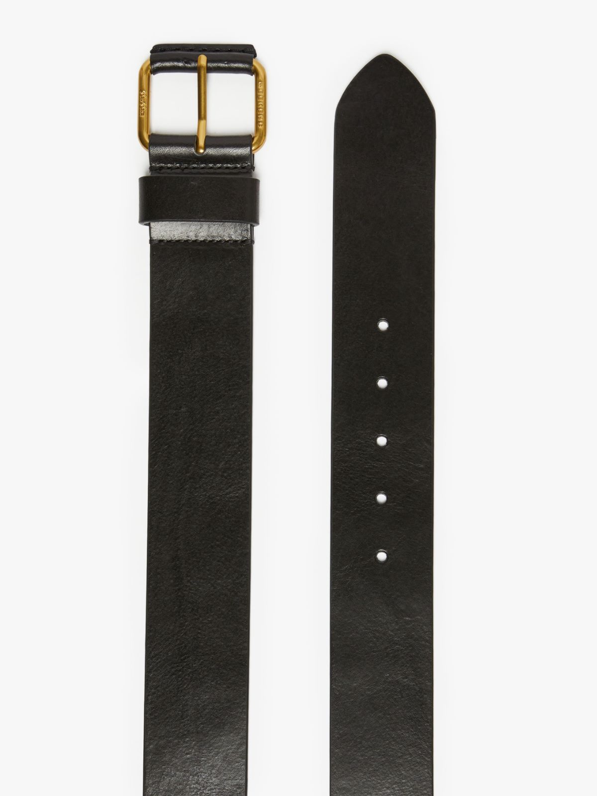 Leather belt