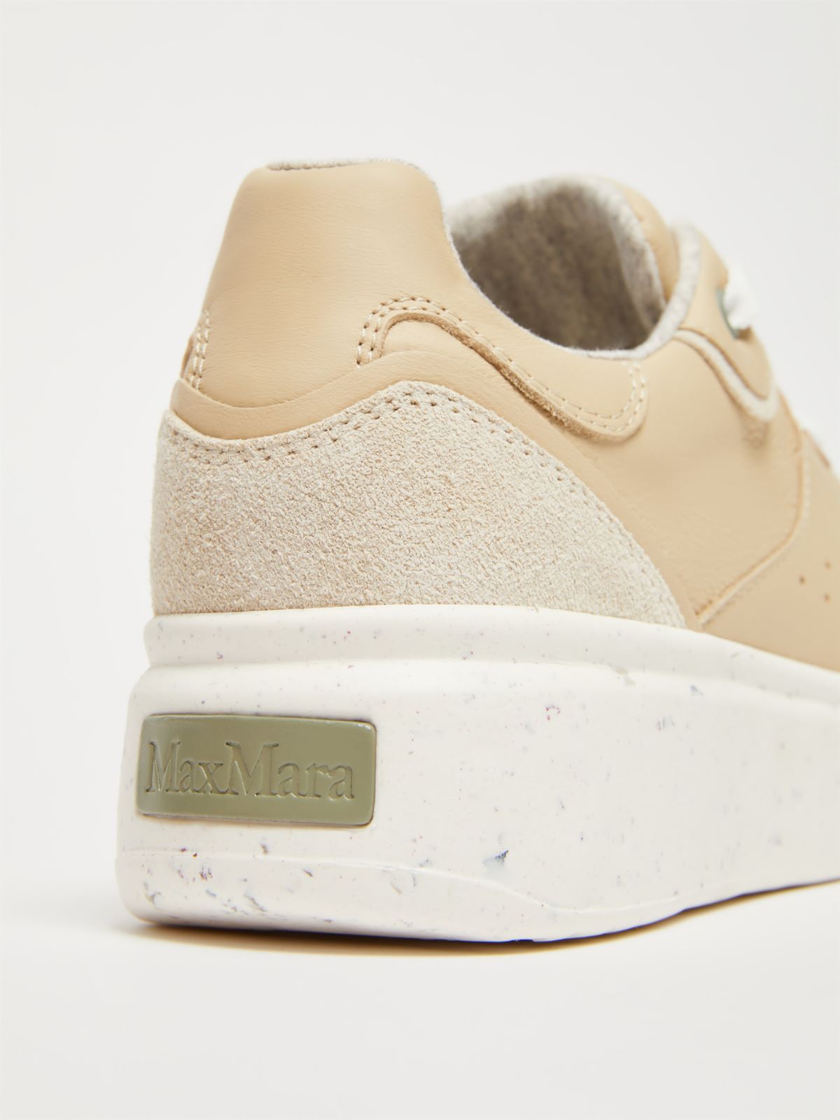 ActiveGreen trainers in chrome-free leather