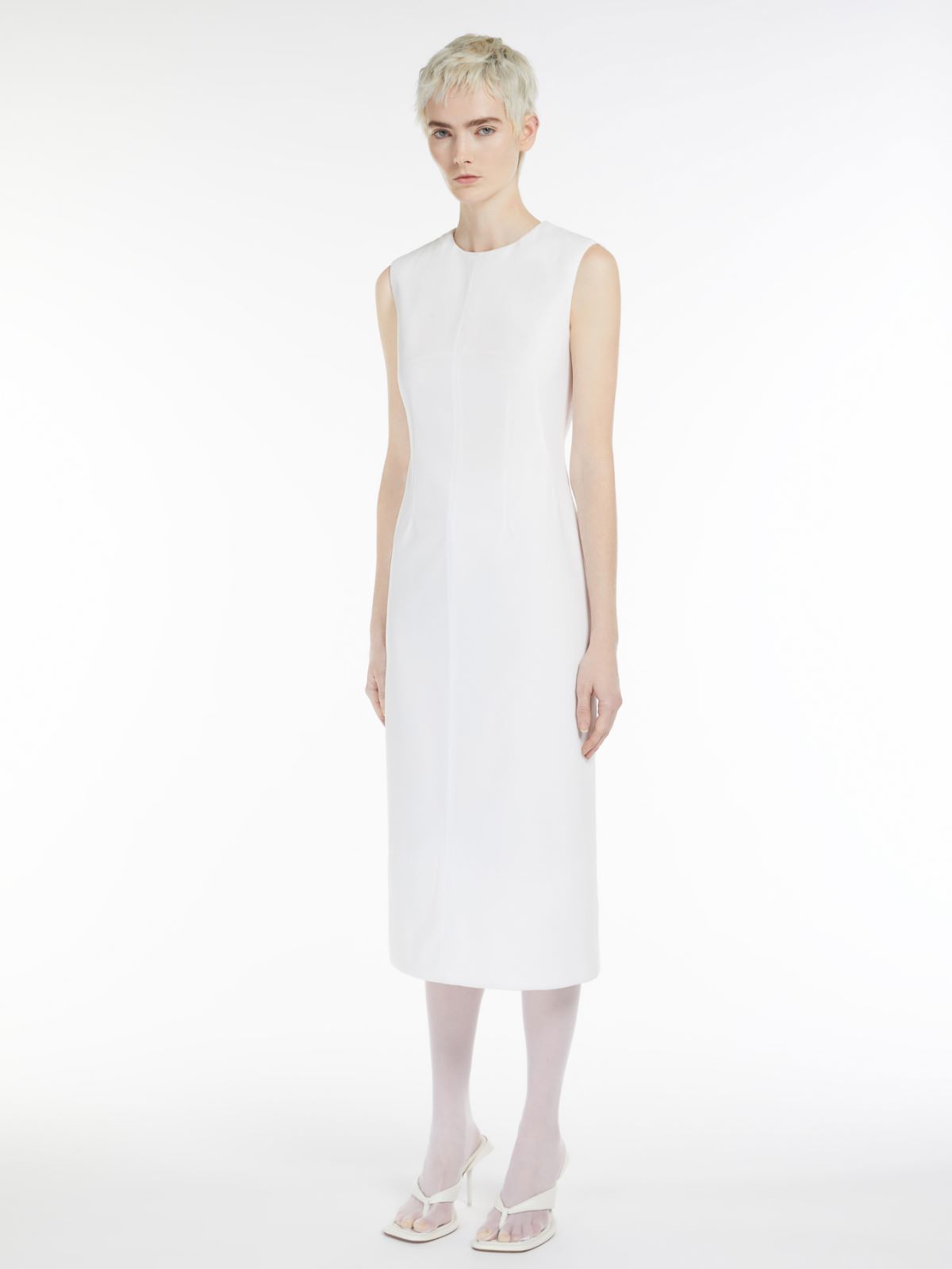 Lightweight jersey padded dress