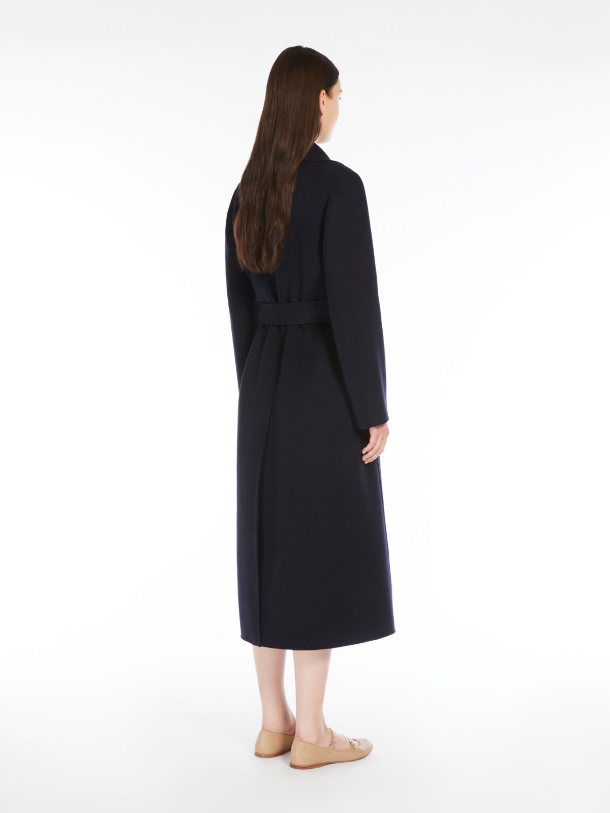 Wool robe coat