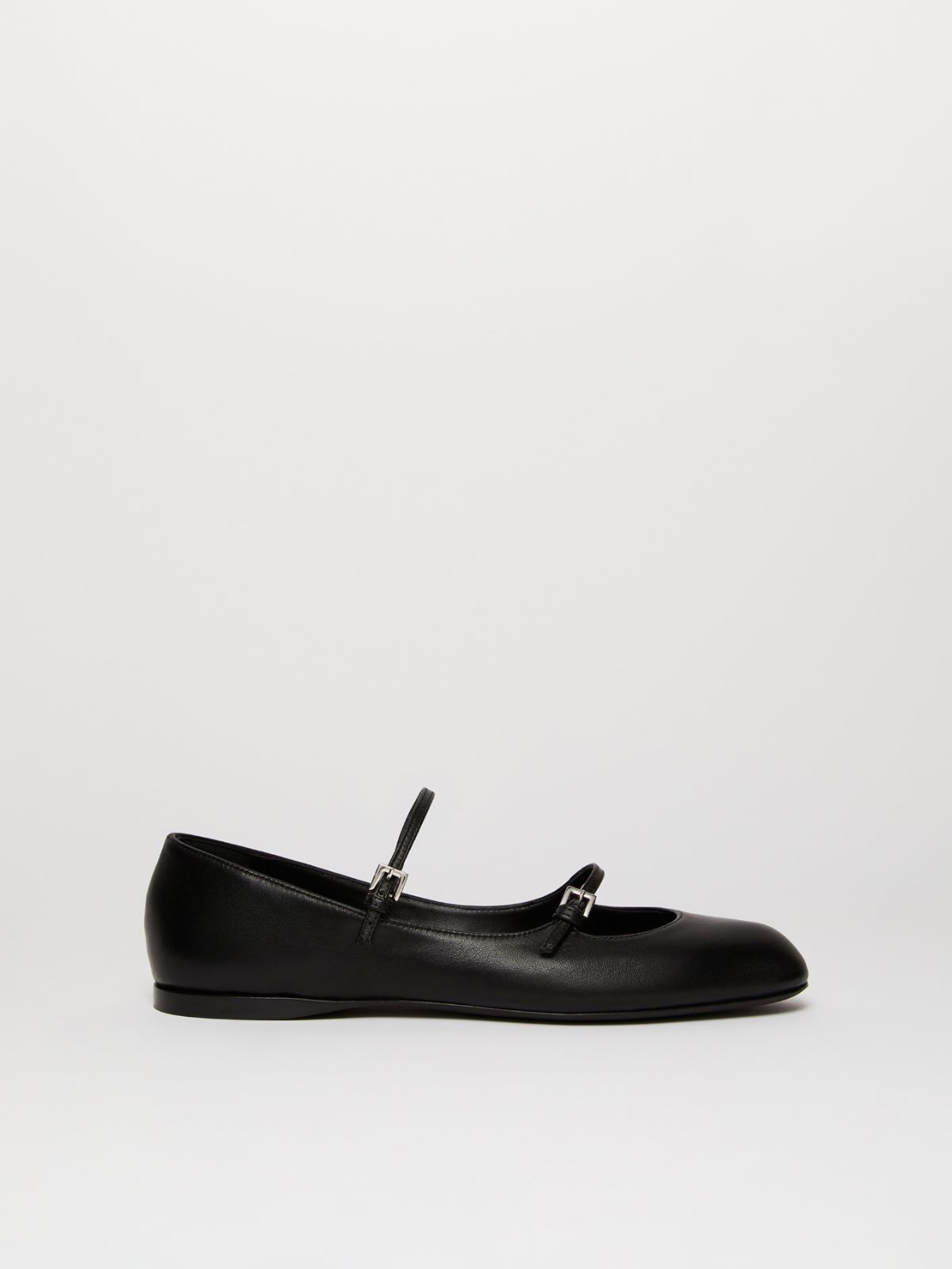 Nappa leather ballet flats