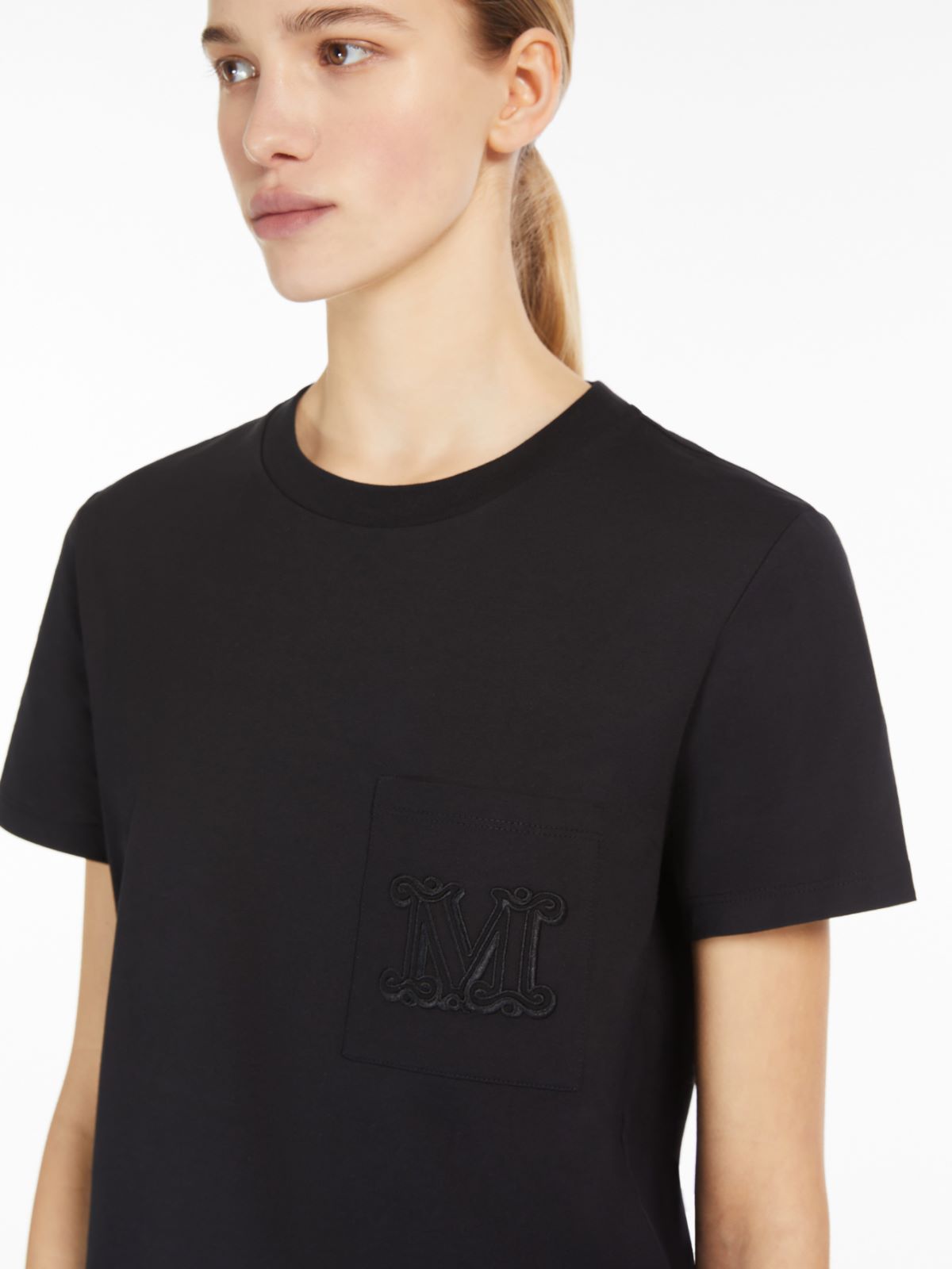 Cotton T-shirt with pocket