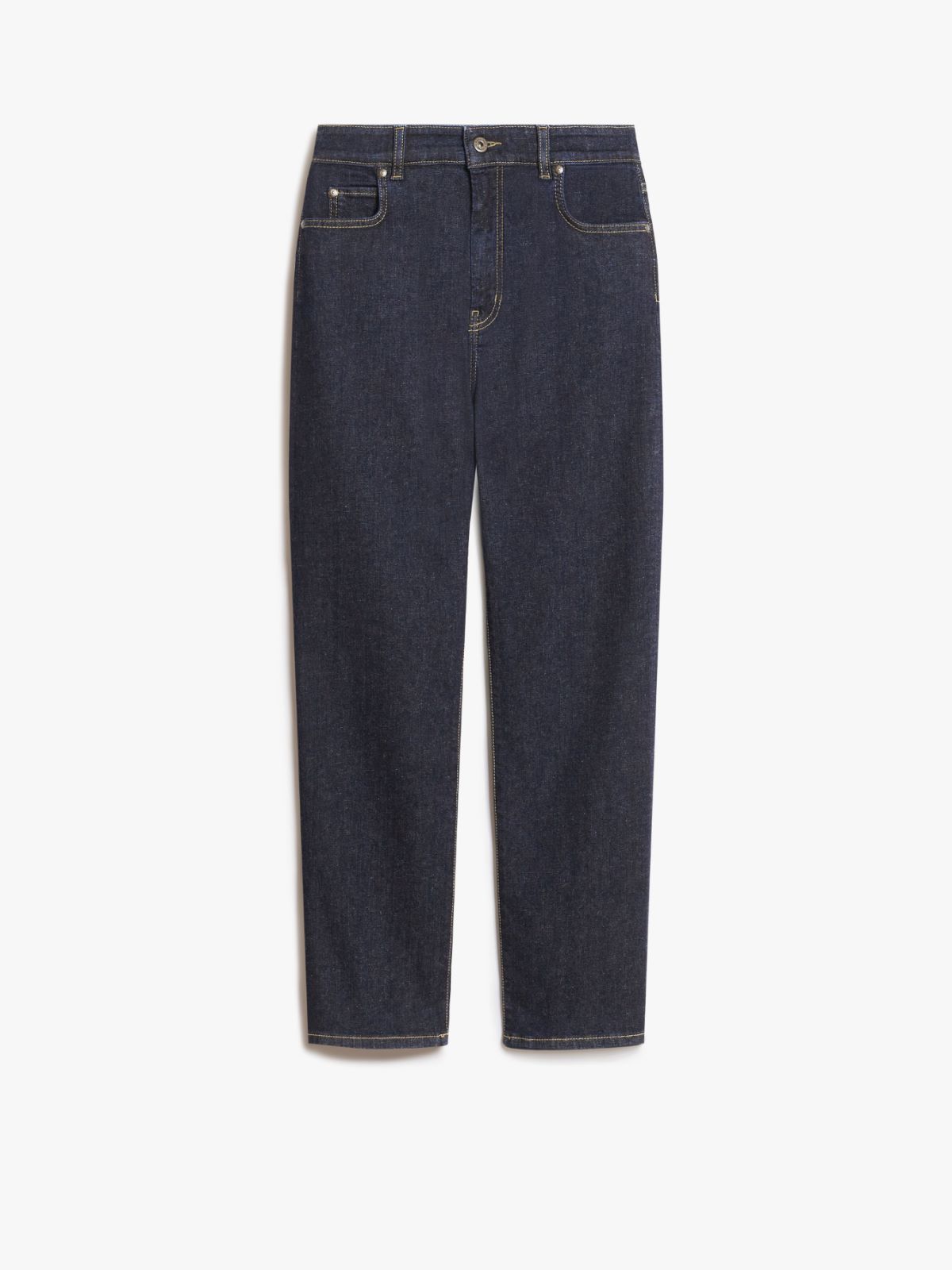 Denim ankle-grazer jeans
