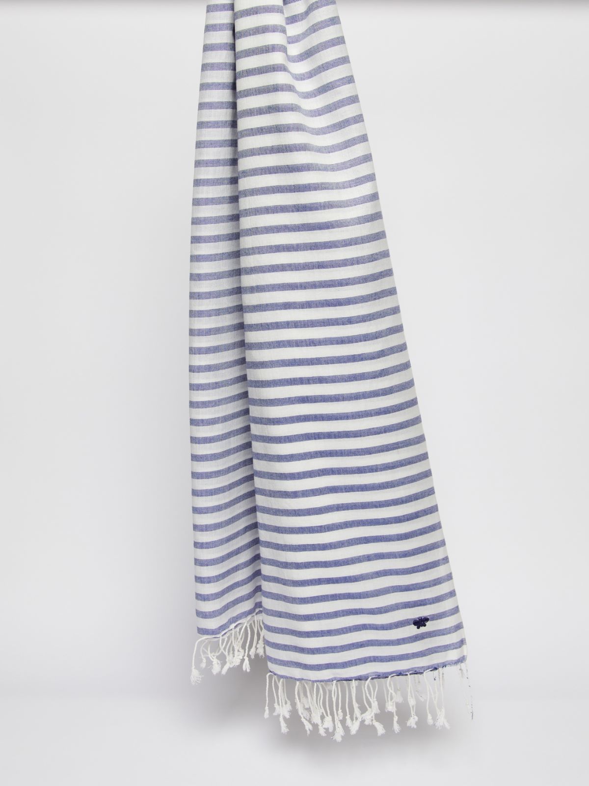 Yarn-dyed cotton stole