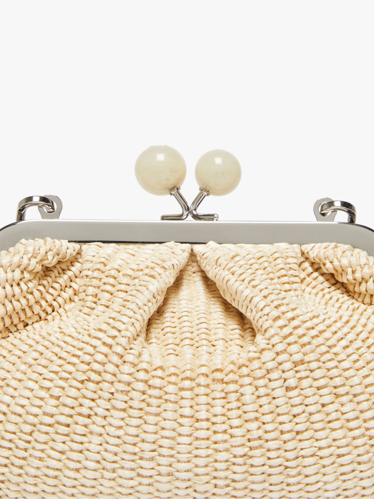 Small raffia-look Pasticcino Bag