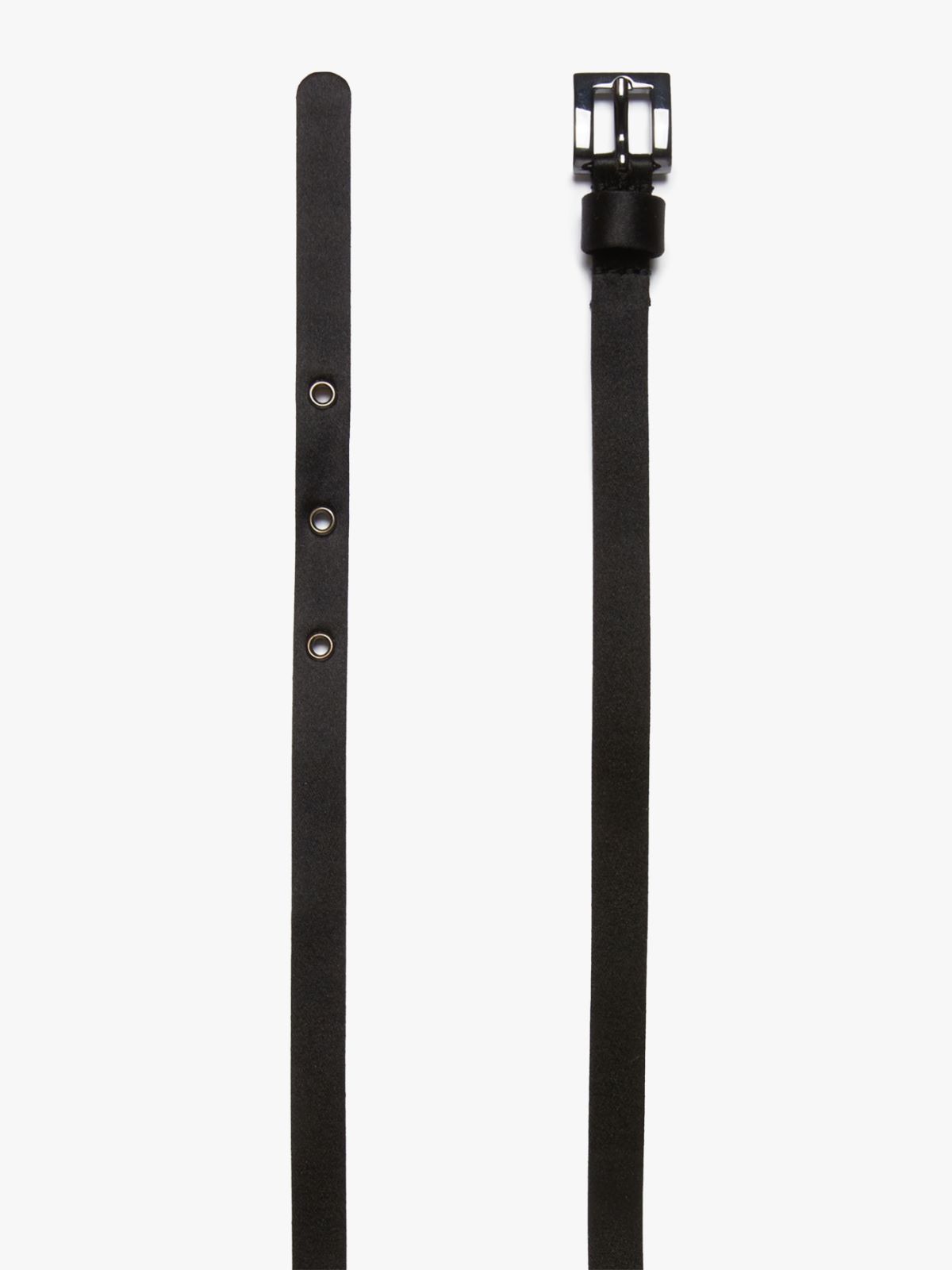 Satin bejewelled belt