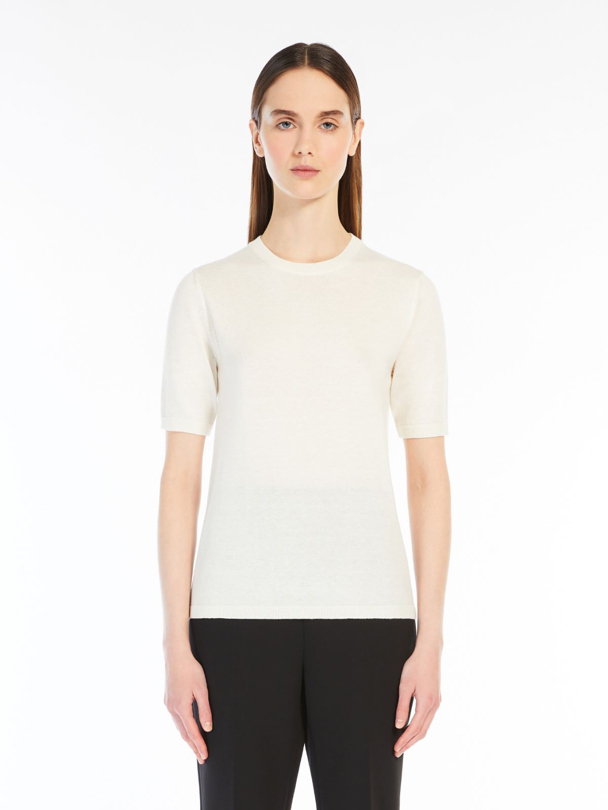 Silk and cashmere fine jumper
