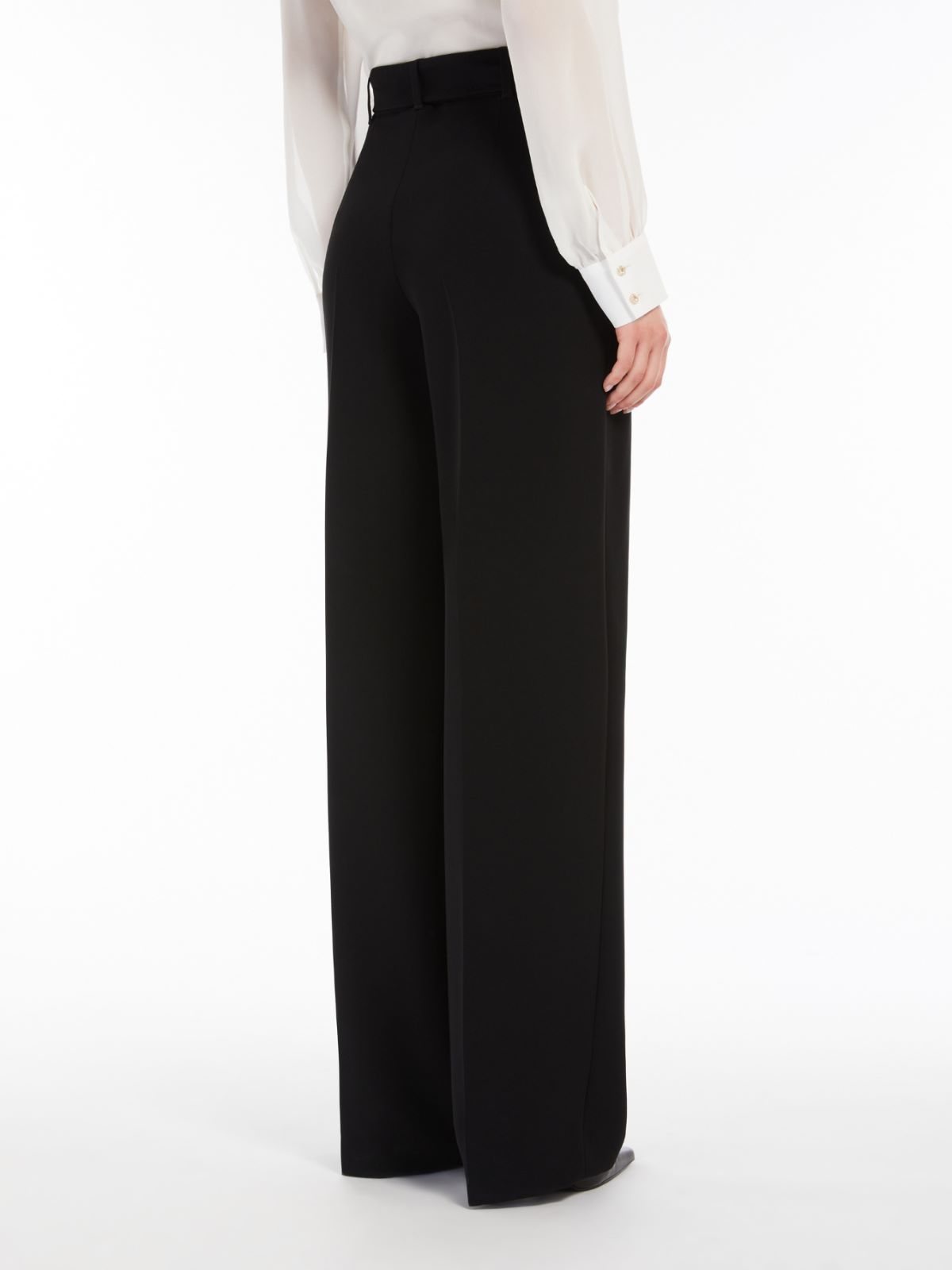 Flowing cady trousers