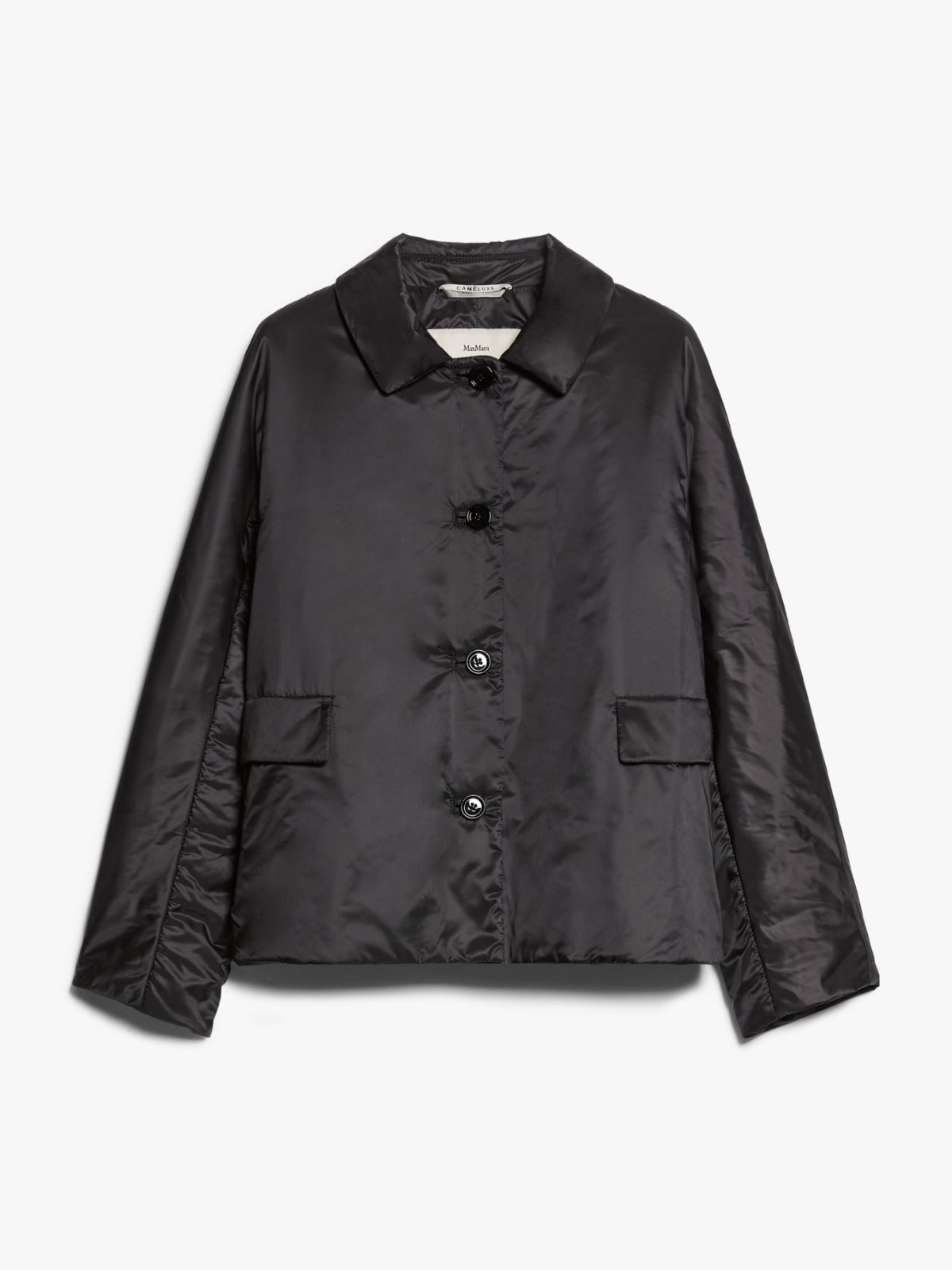 Water-repellent technical canvas jacket