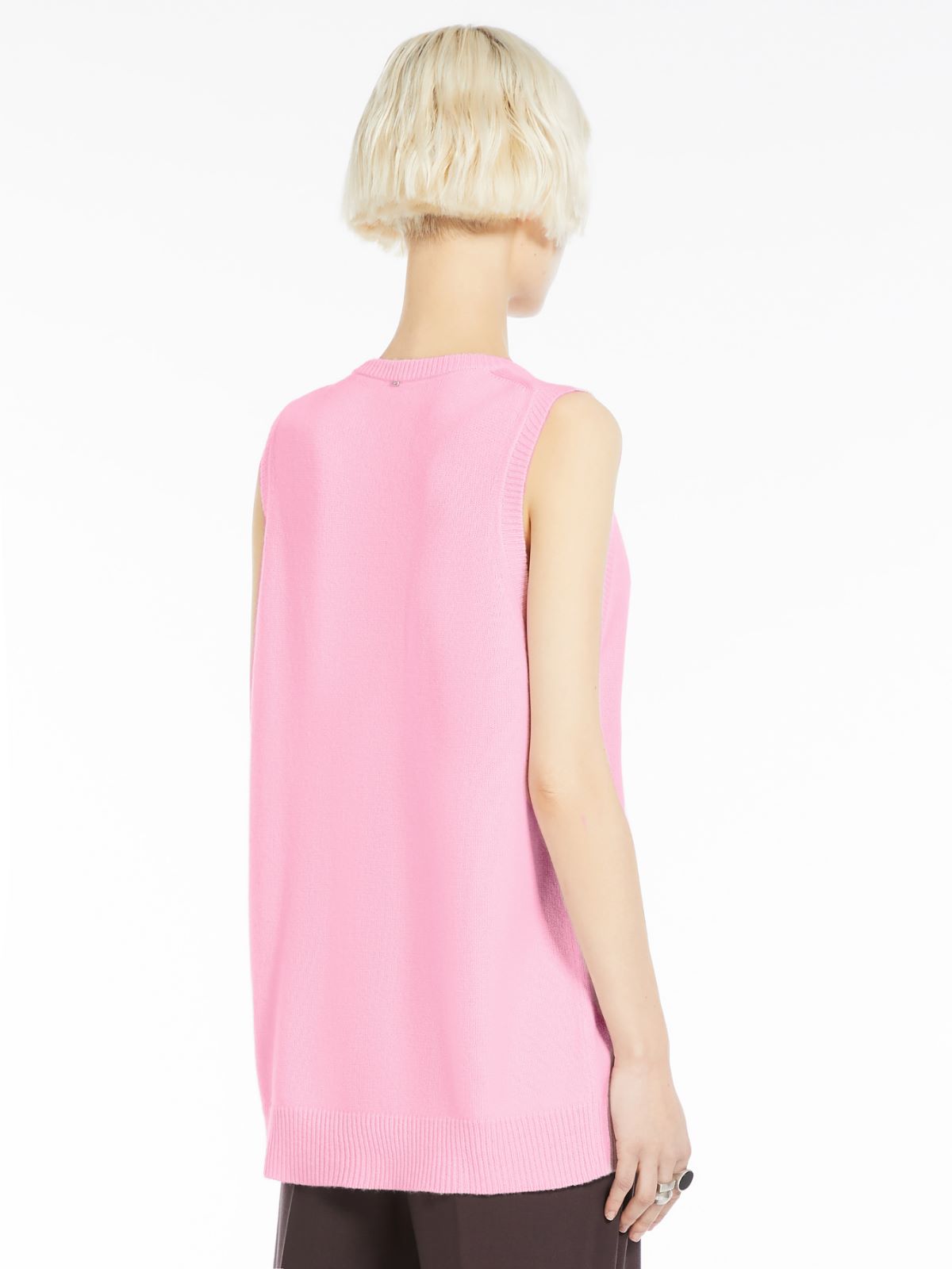 Cashmere-blend gilet