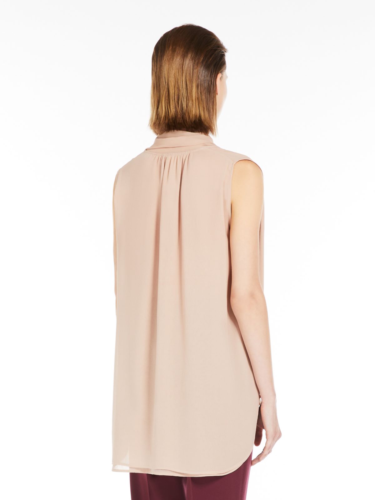 Silk georgette blouse