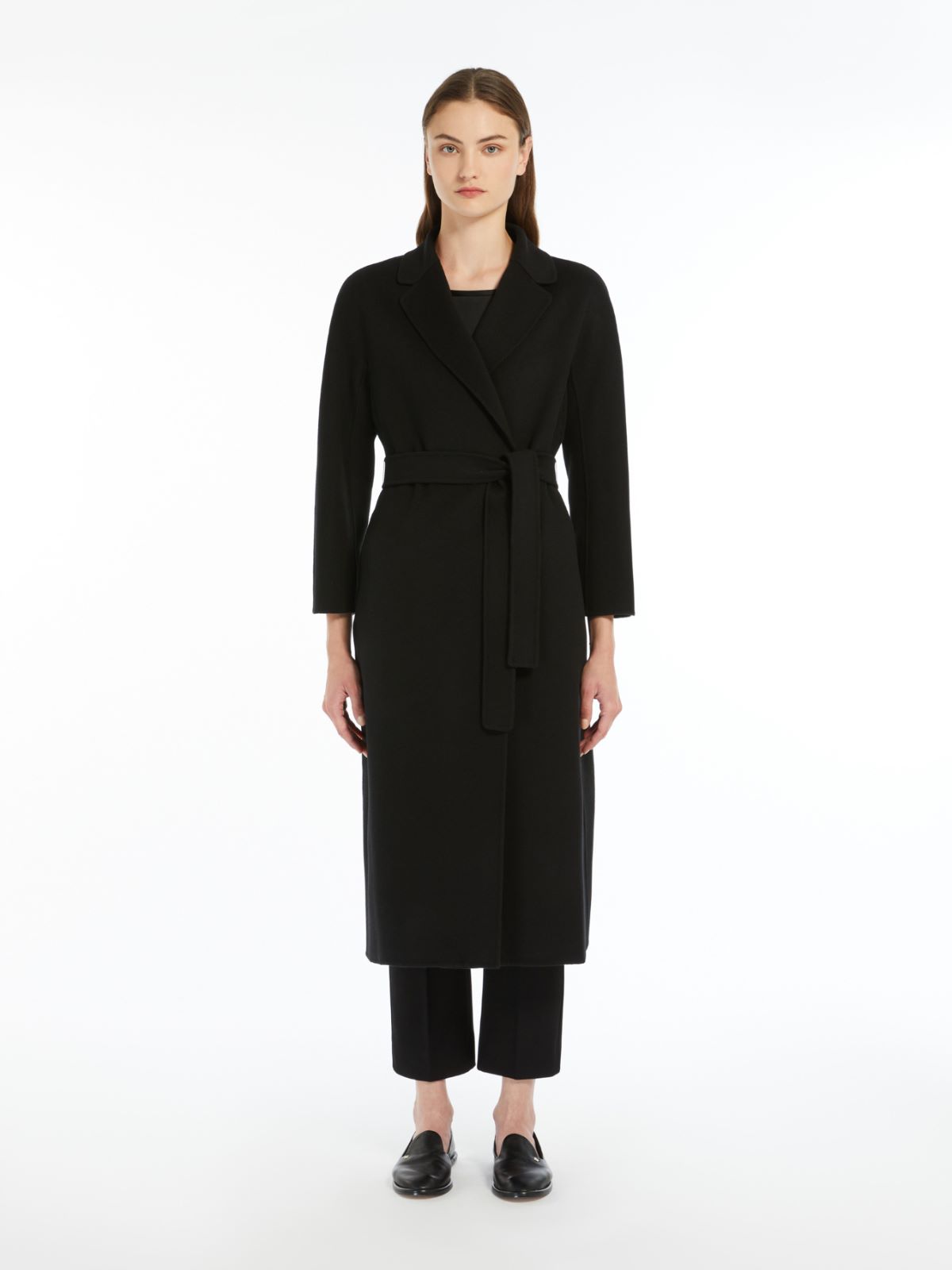 Wool midi coat