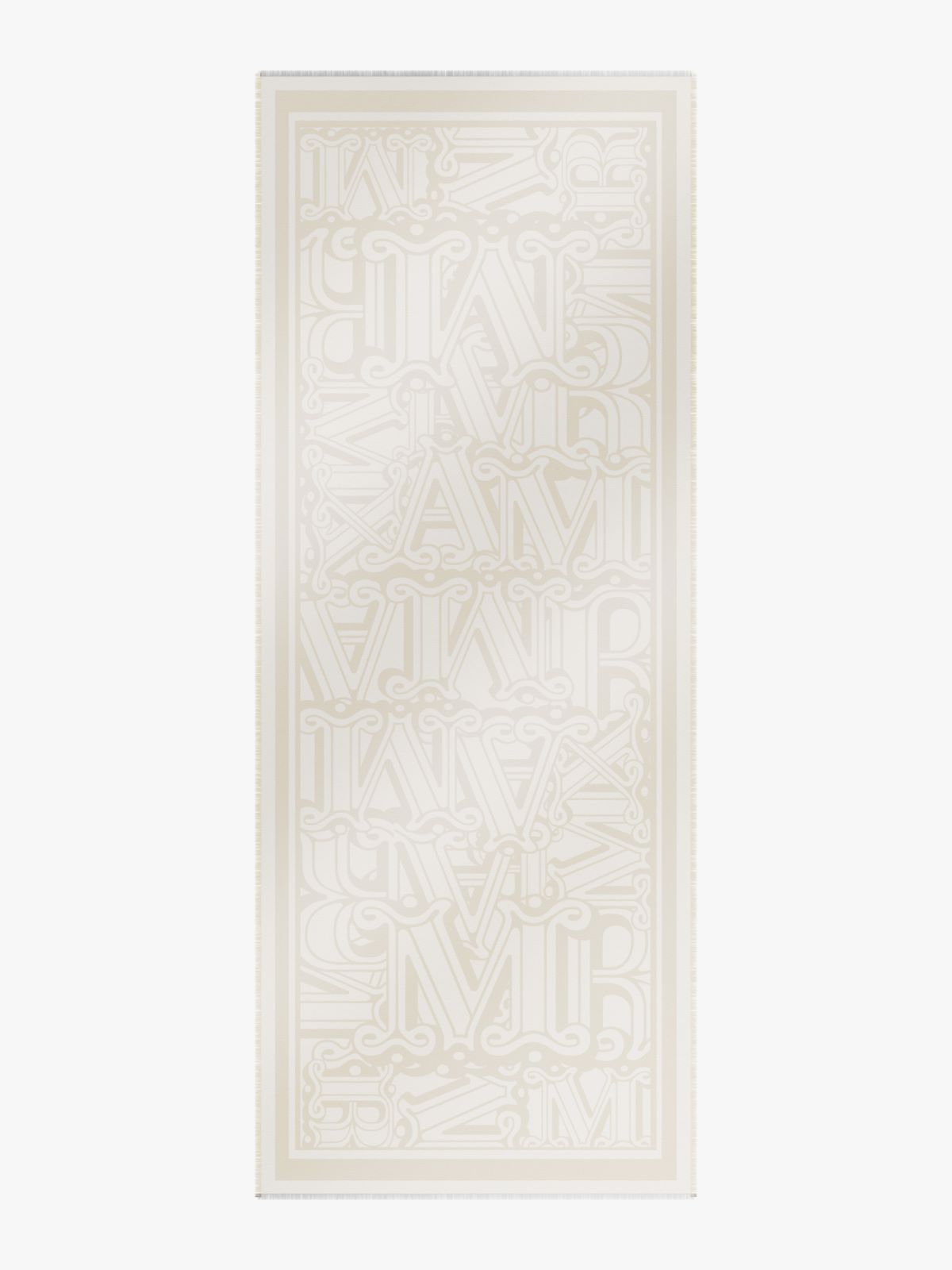 Wool, cotton and silk stole