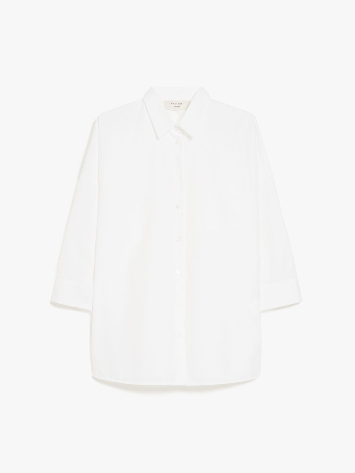 Relaxed-fit poplin shirt