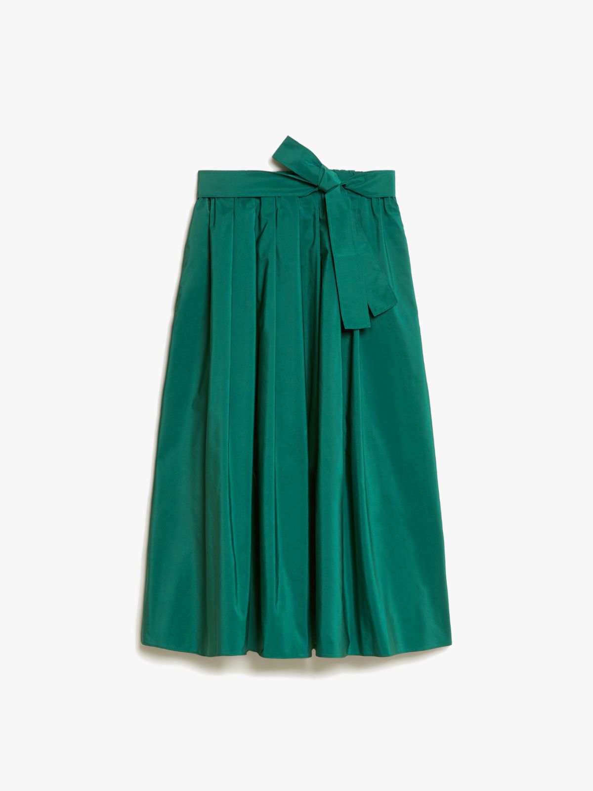 Full taffeta skirt