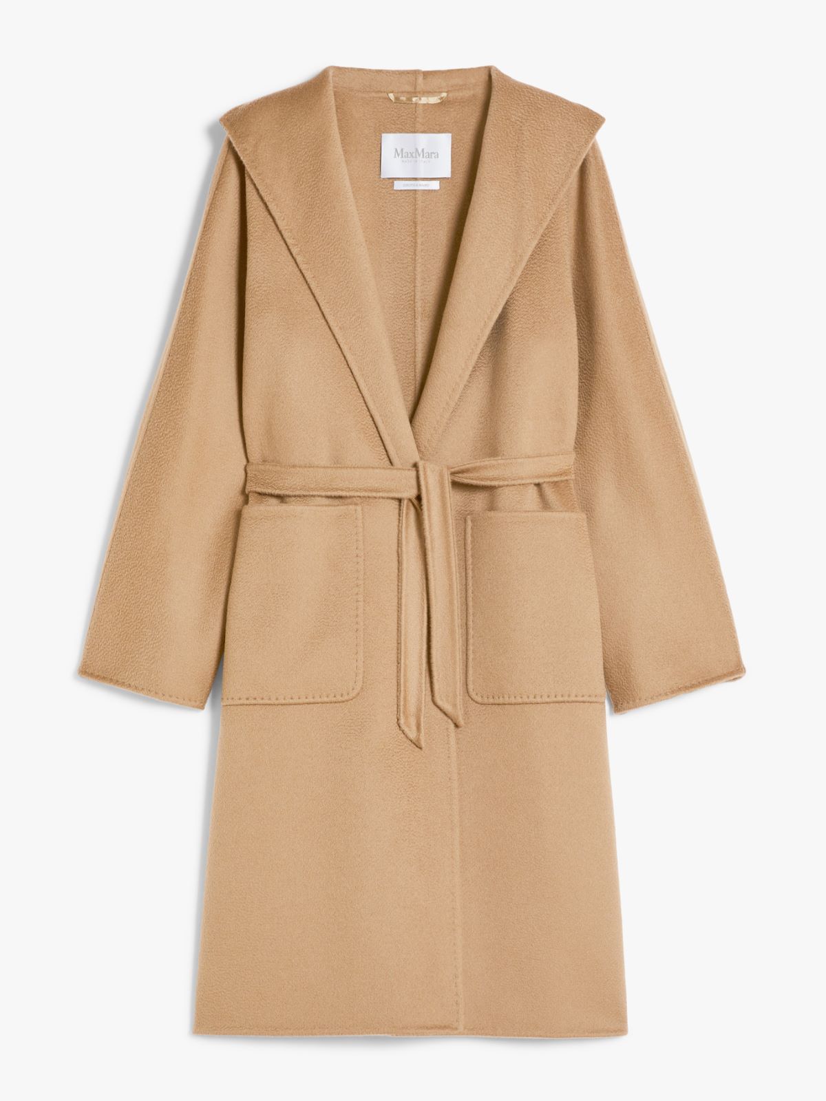 Cashmere cardigan coat