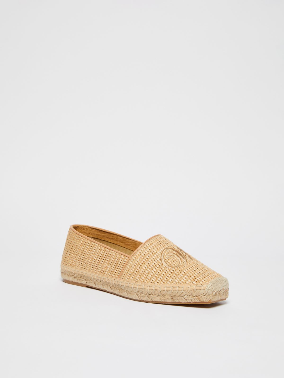 Raffia espadrilles