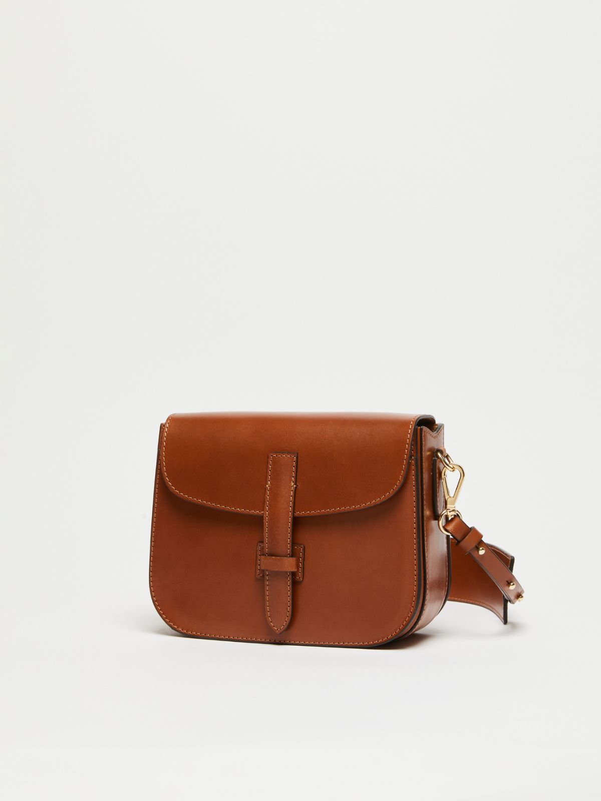 Small leather crossbody bag