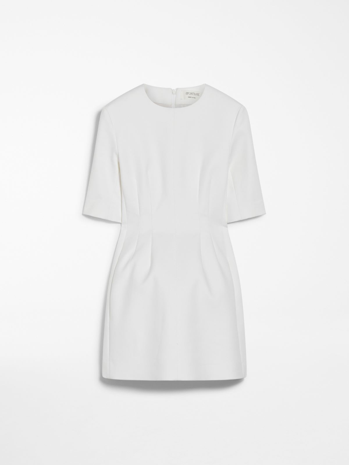 Dress in cotton double fabric