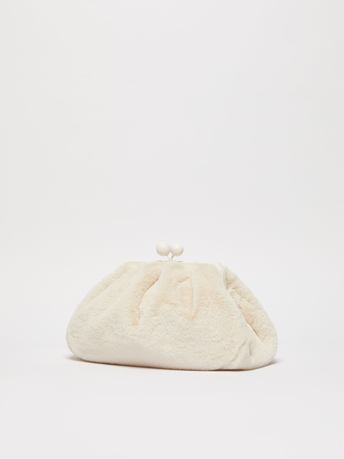 Medium furry fabric Pasticcino Bag