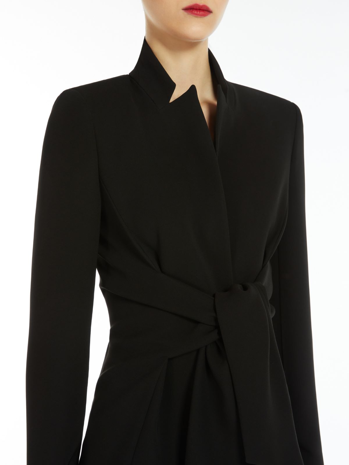 Cady jacket with sash