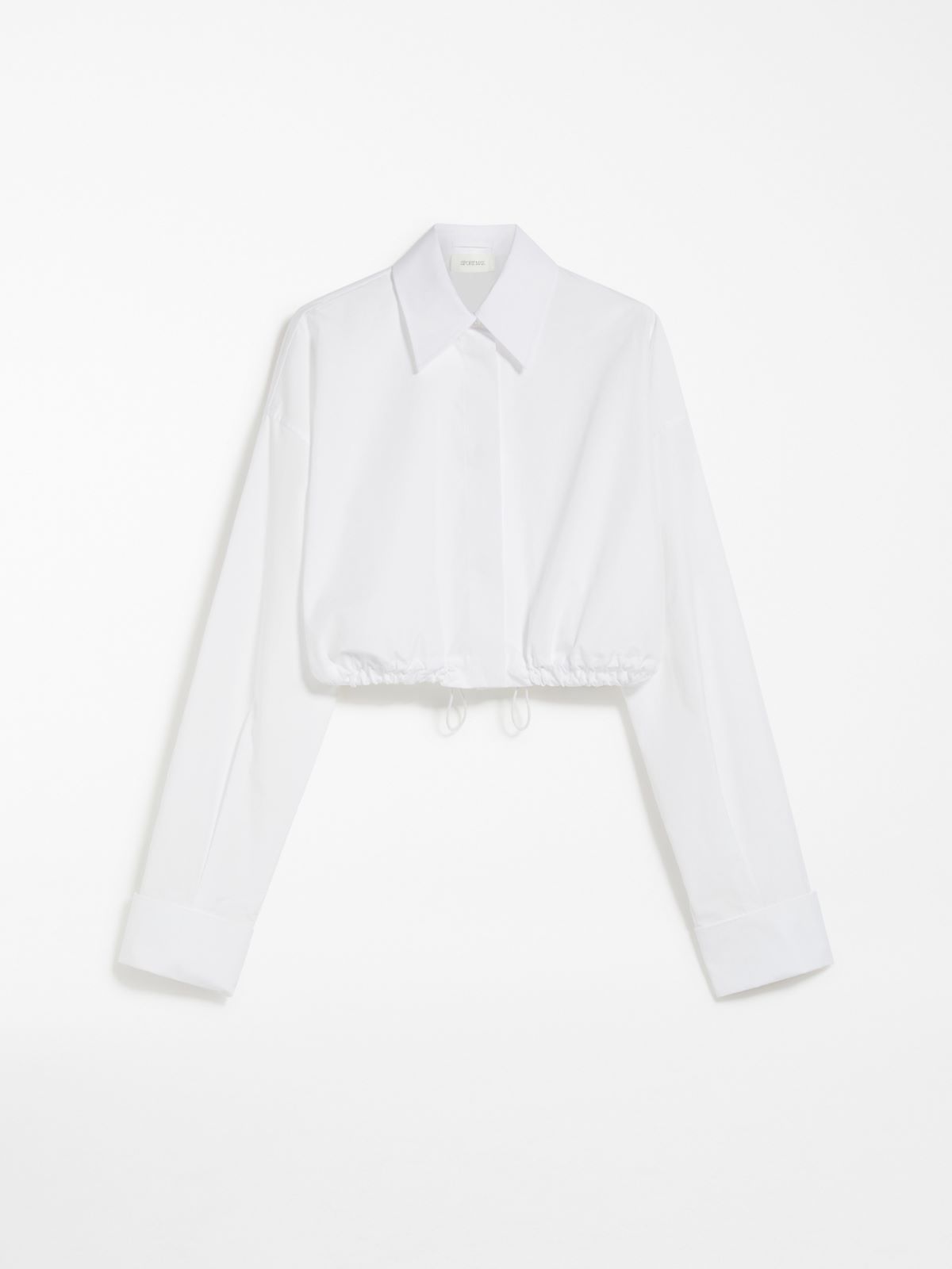 Boxy-fit drawstring shirt