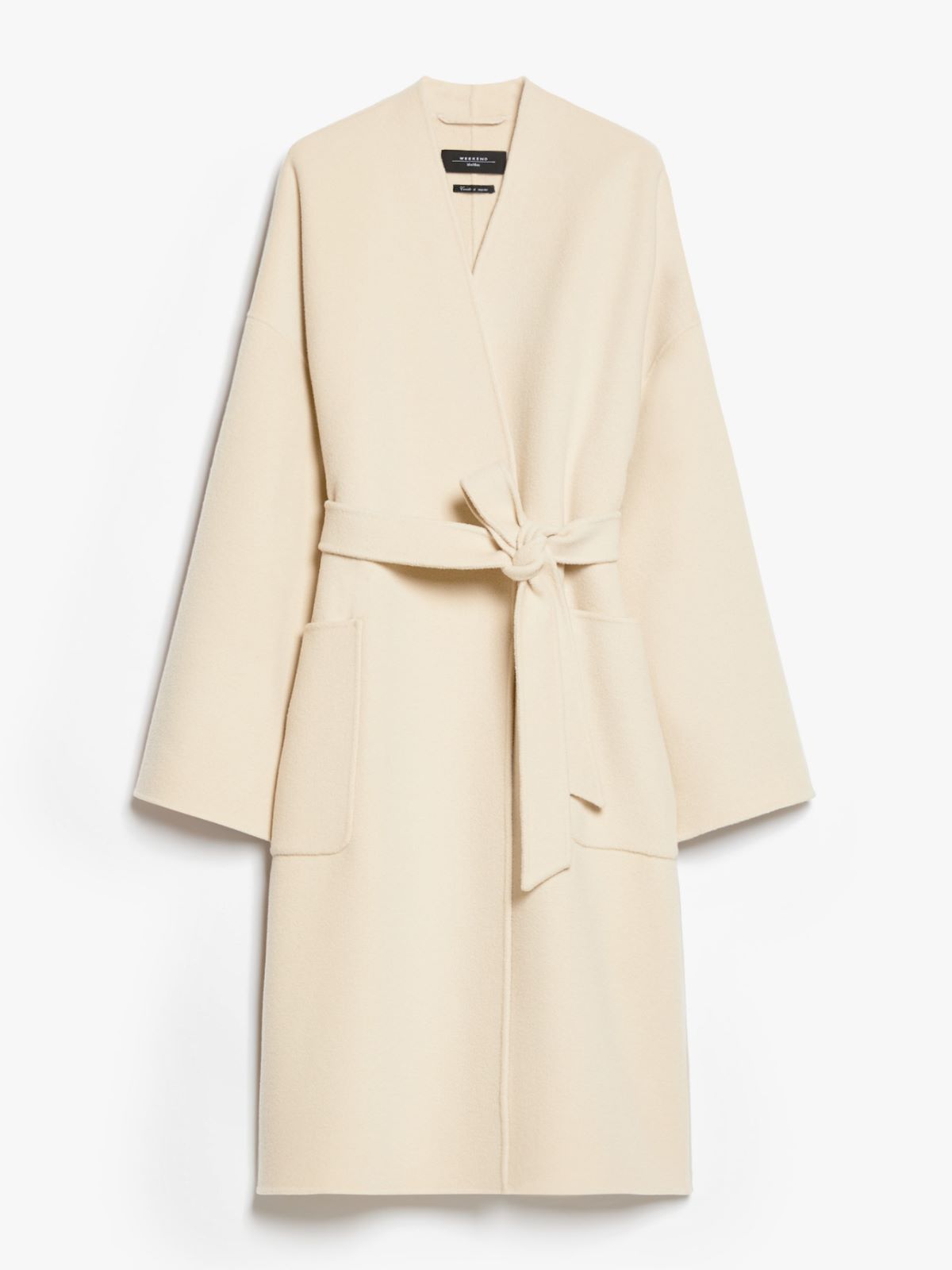 Wool robe coat