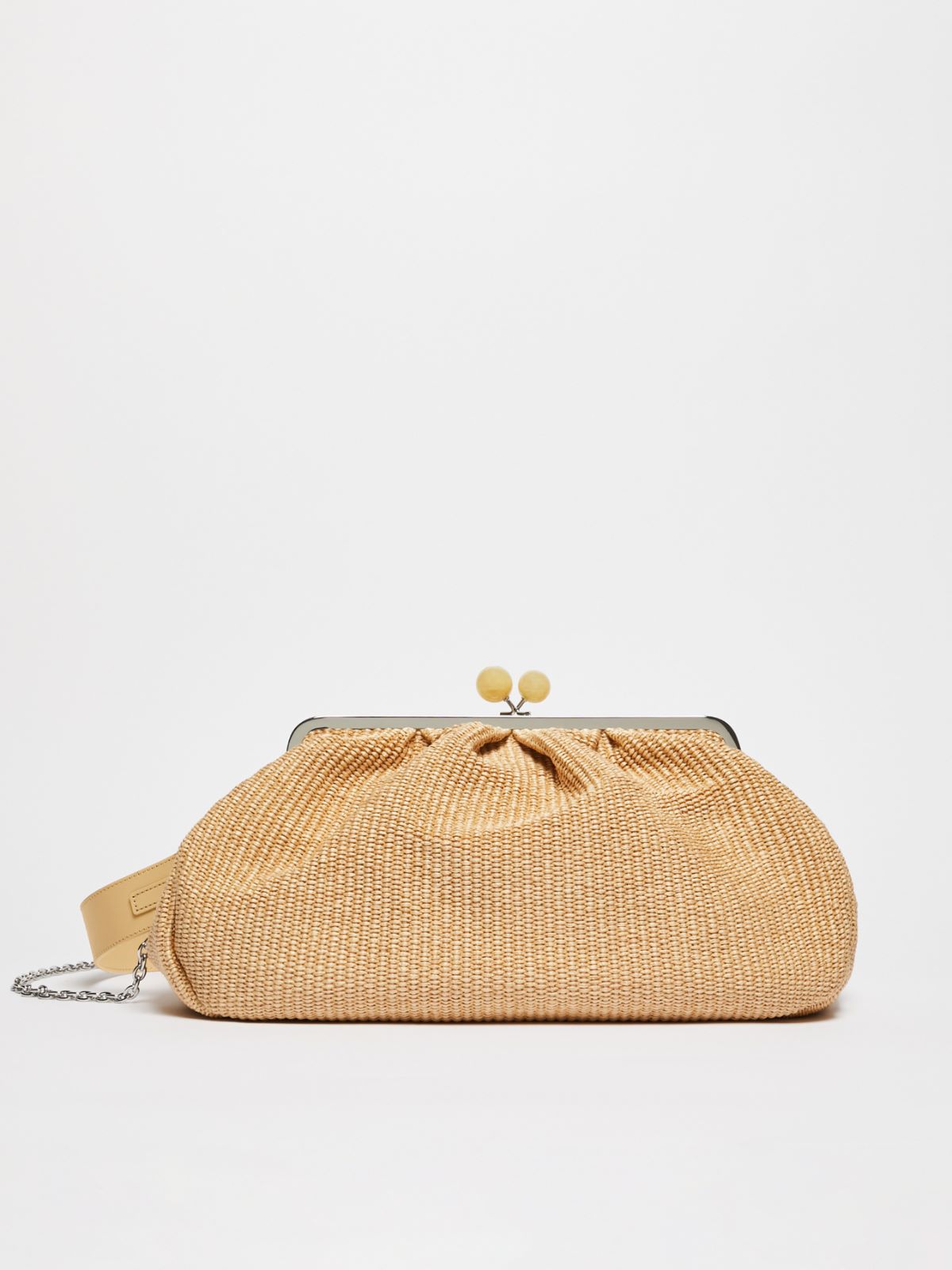 Large raffia-look Pasticcino Bag