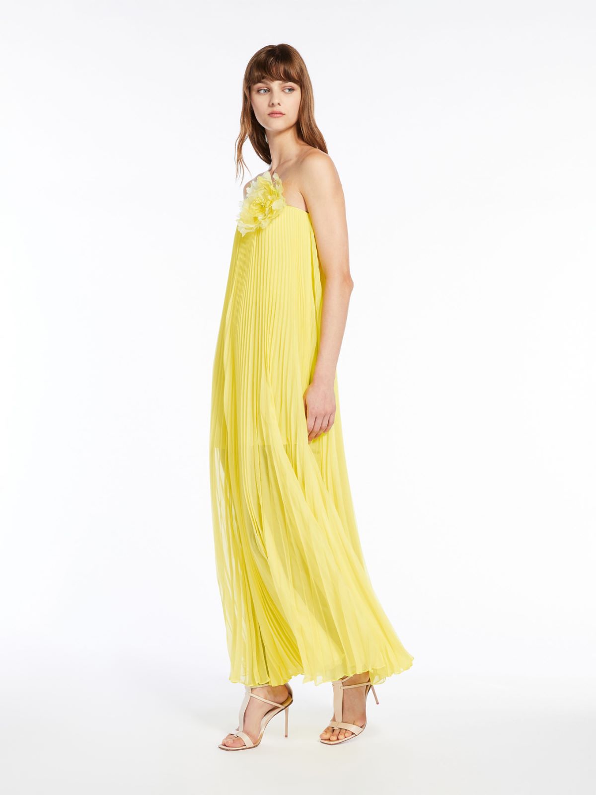 Chiffon bustier jumpsuit