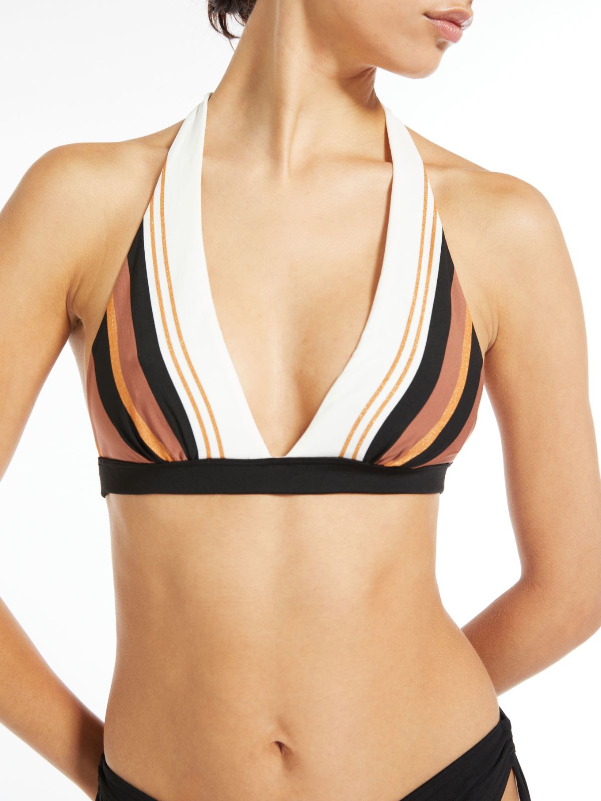 Bikini swimsuit in jacquard jersey