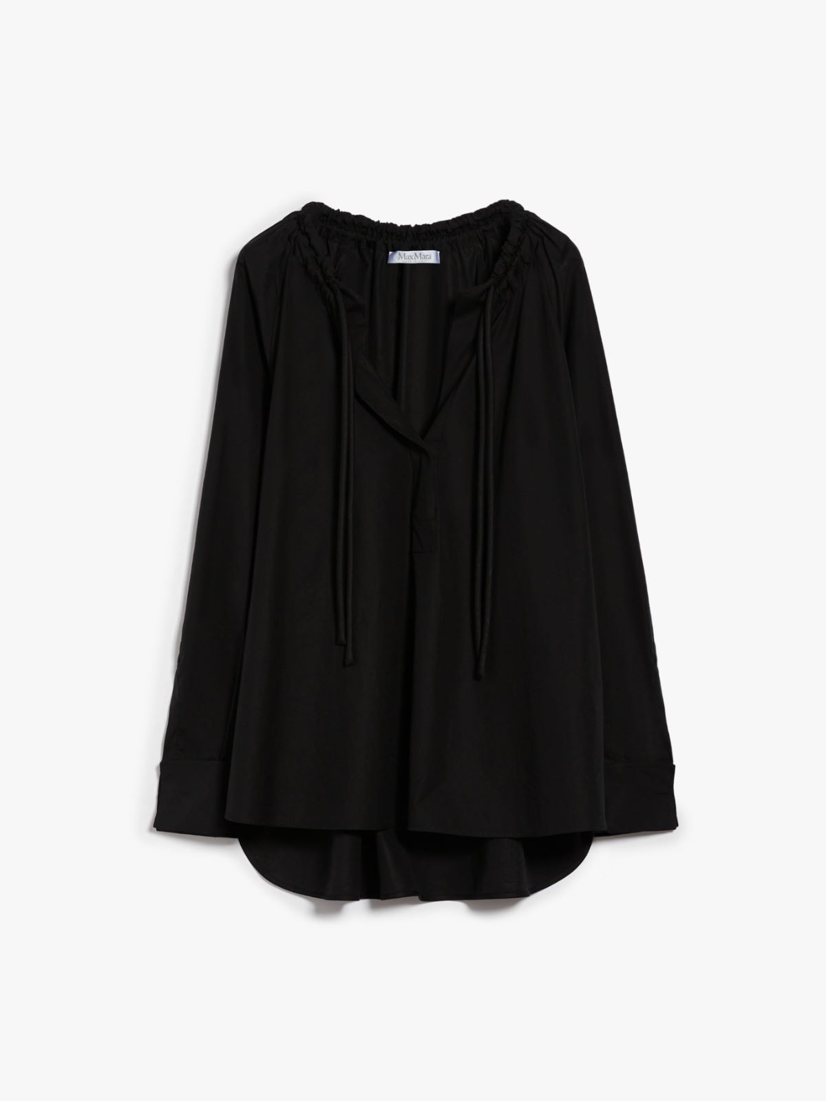 Oversize poplin shirt