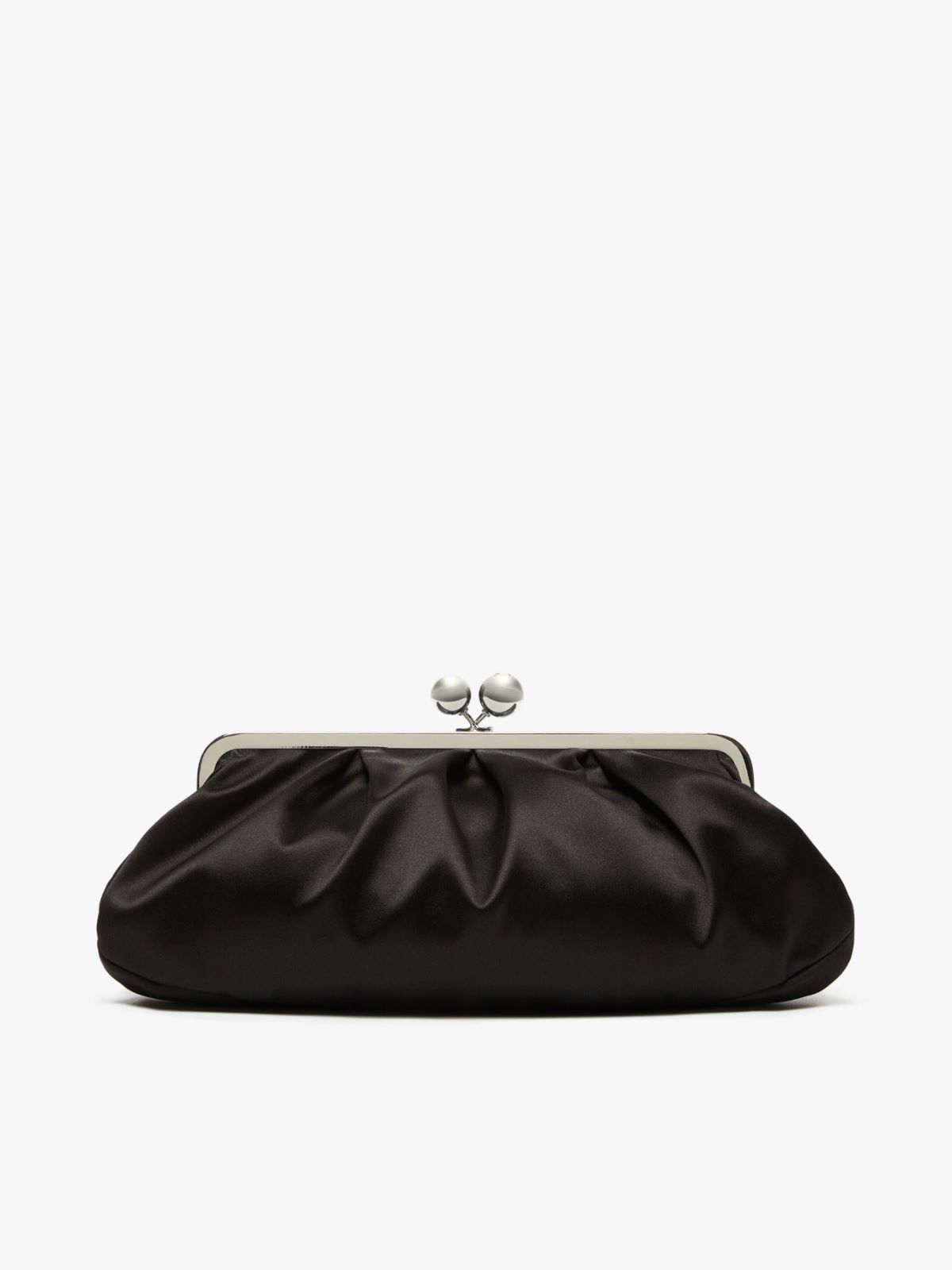 Large satin and silk Pasticcino Bag