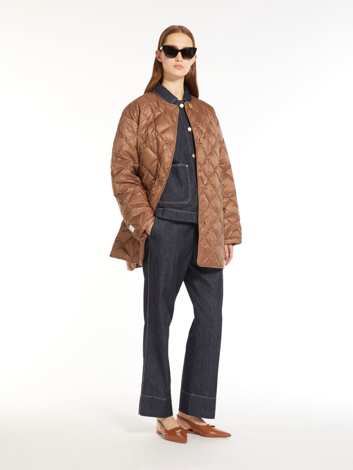 Water-resistant nylon canvas jacket