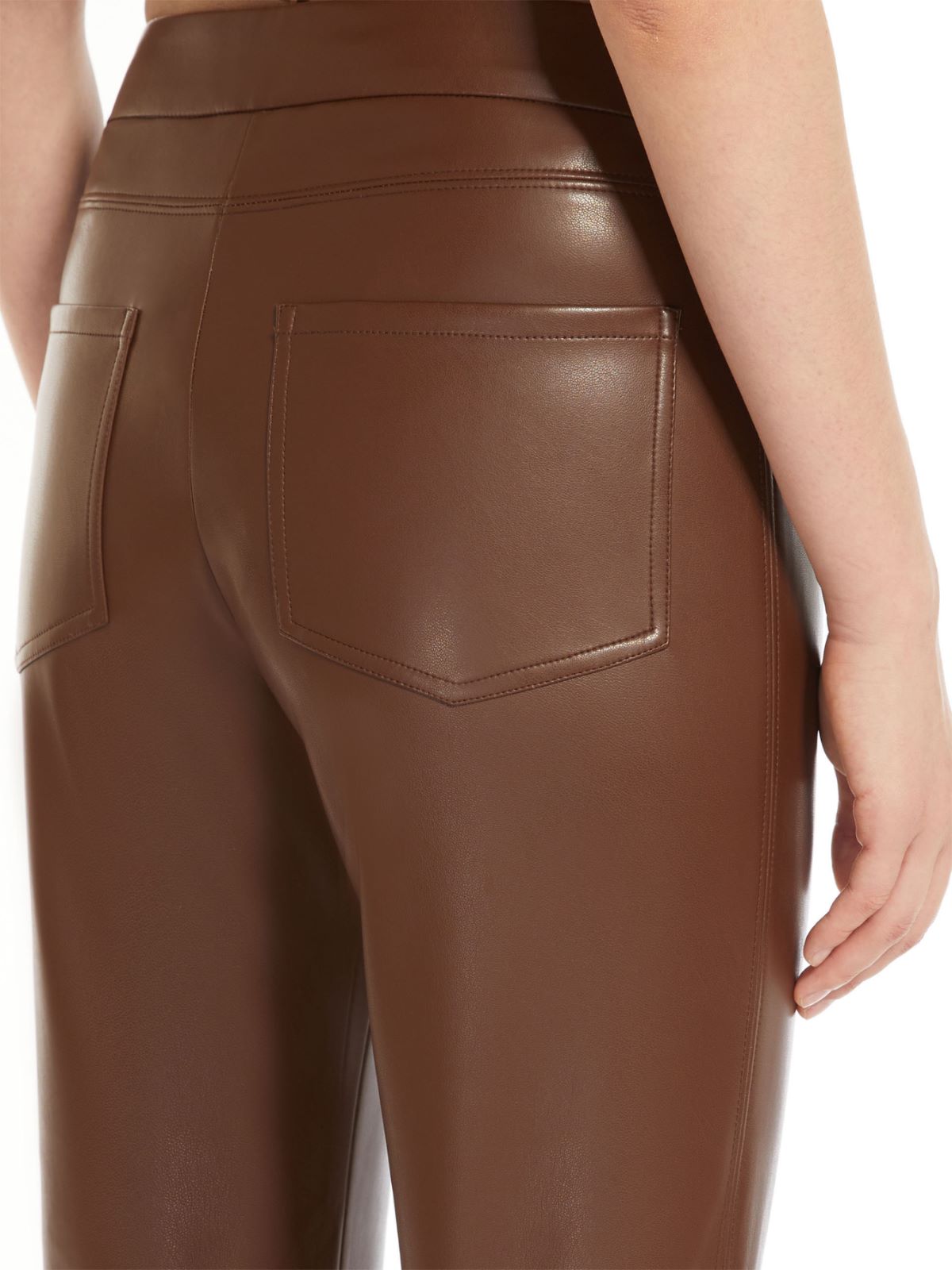 Coated fabric trousers