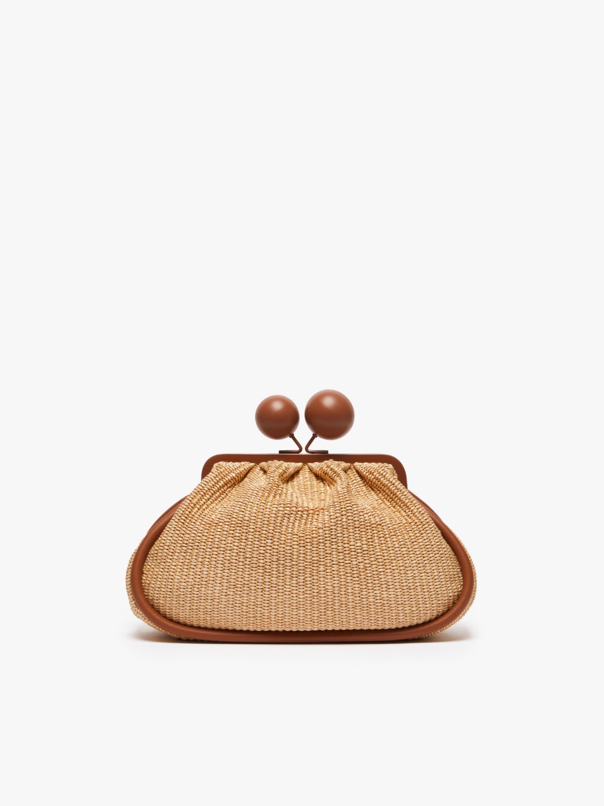 Medium raffia-look Pasticcino Bag