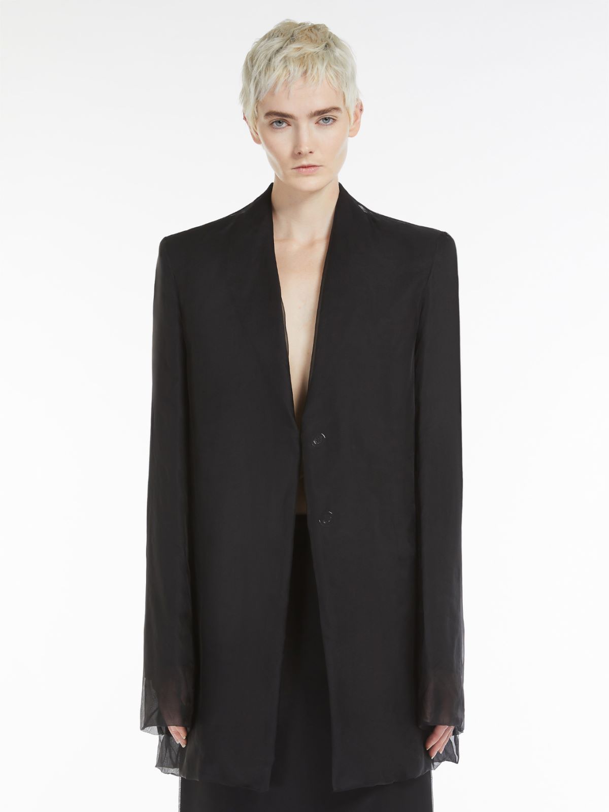 Double-layered blazer