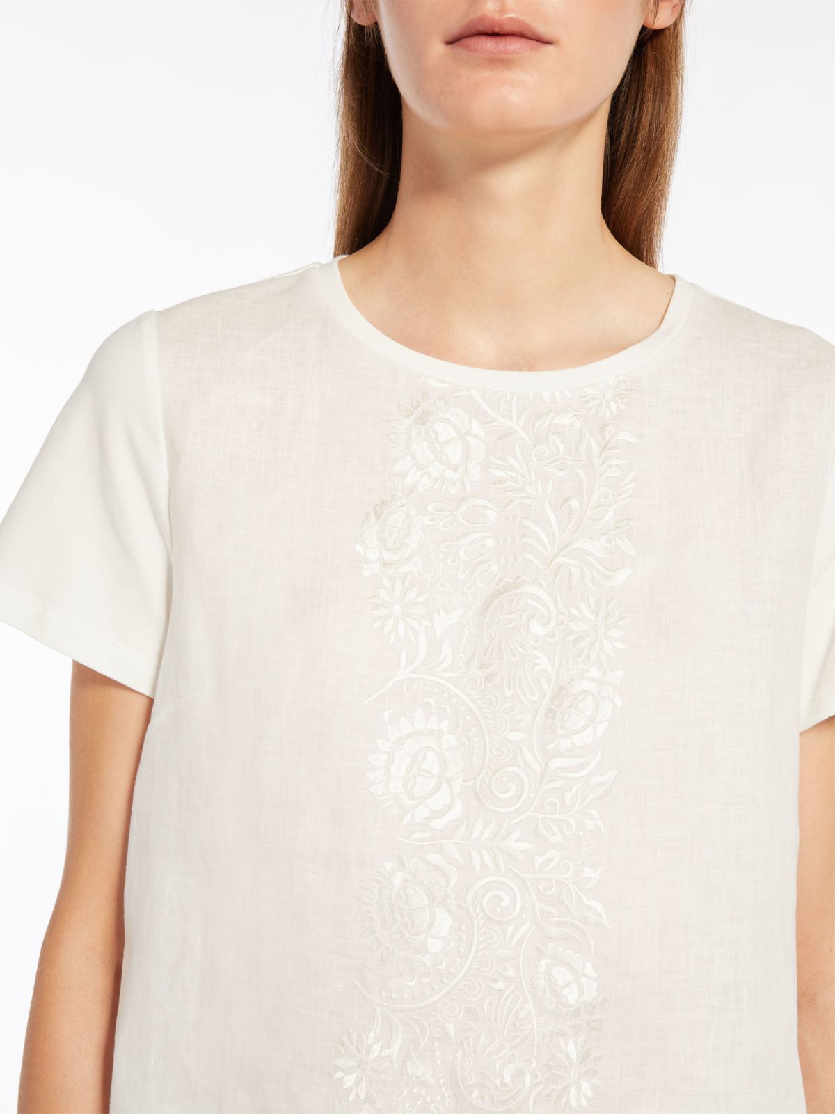 Linen canvas T-shirt