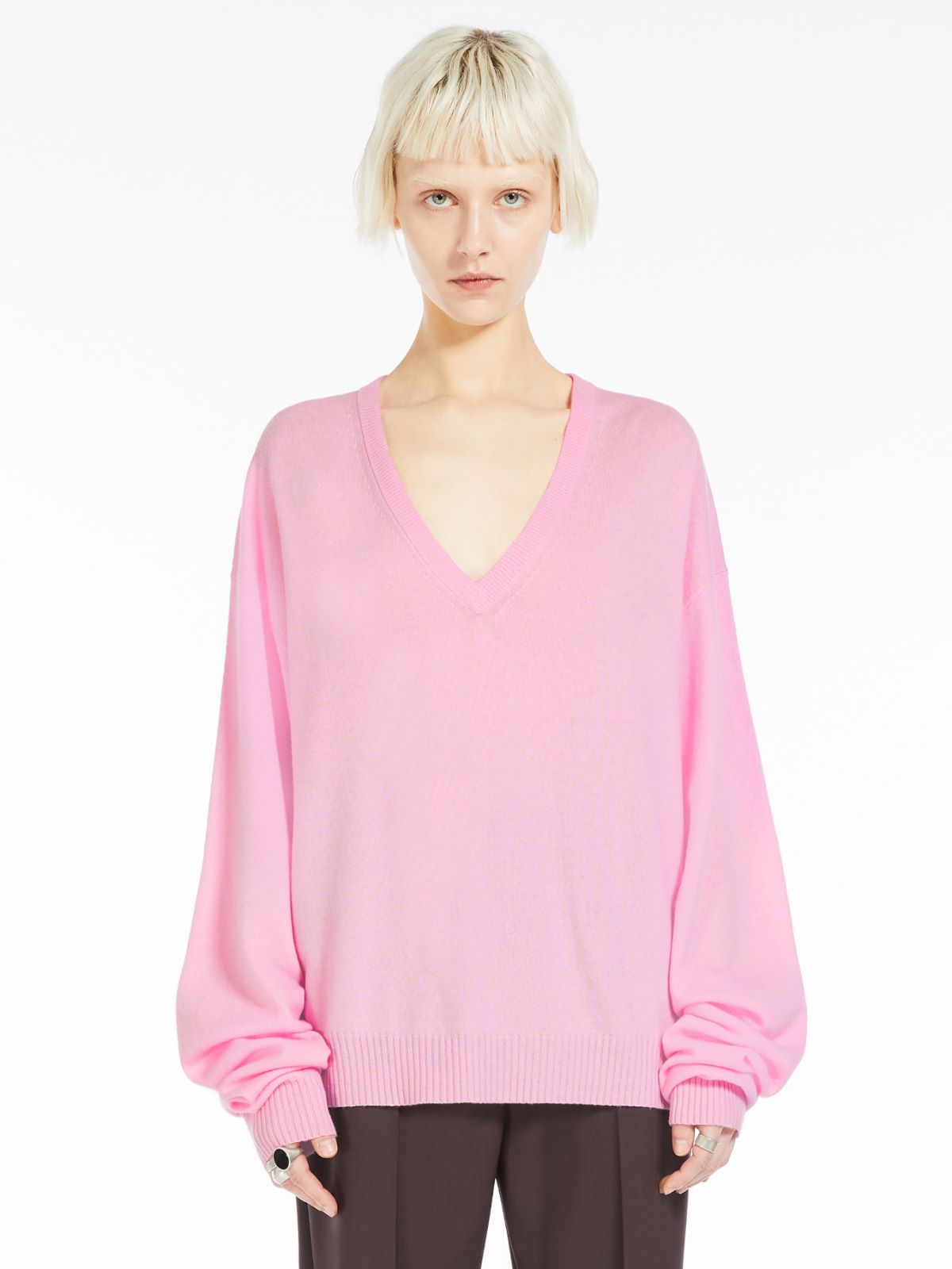 Cashmere-blend sweater