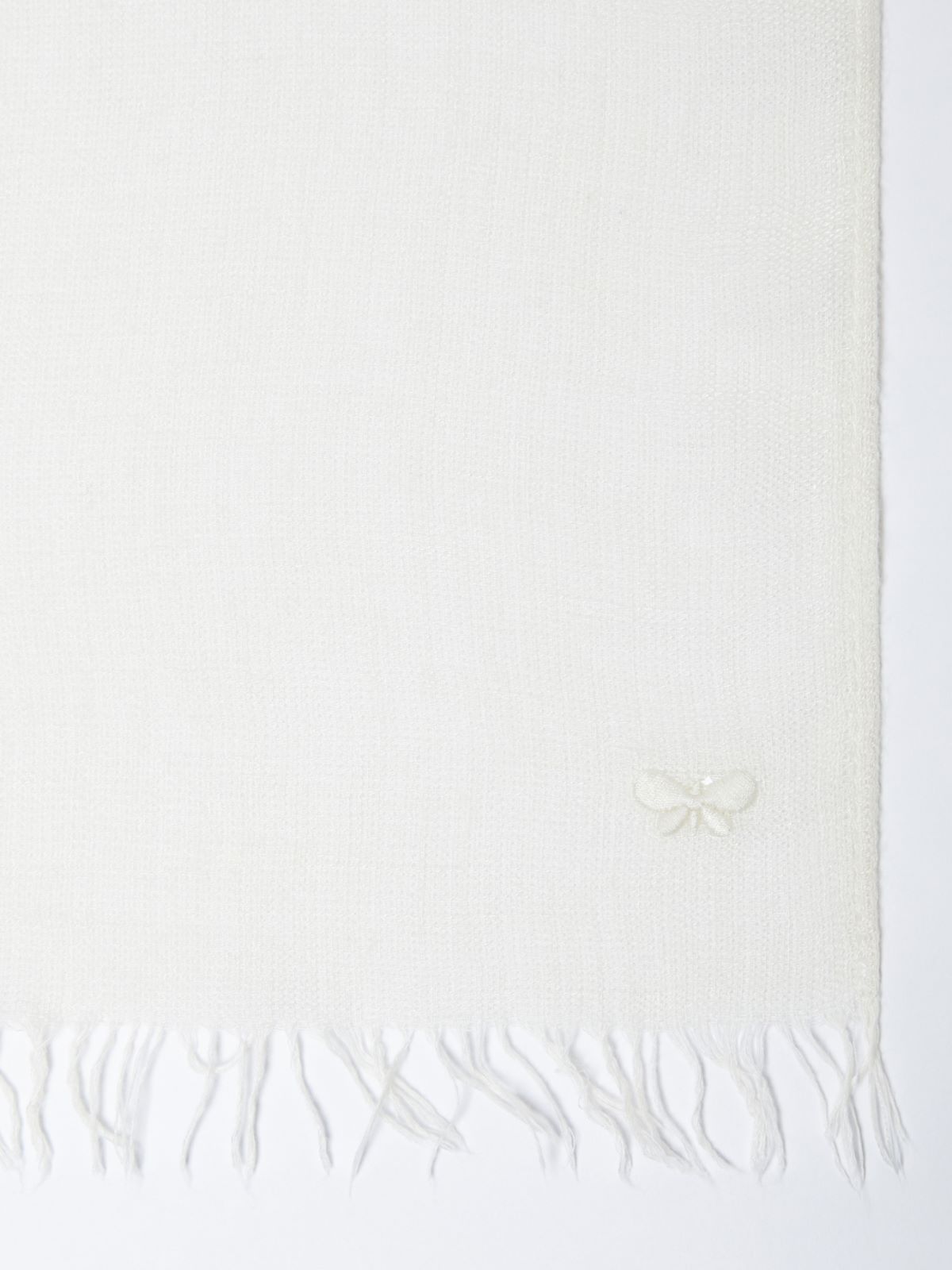 Viscose and cashmere shawl