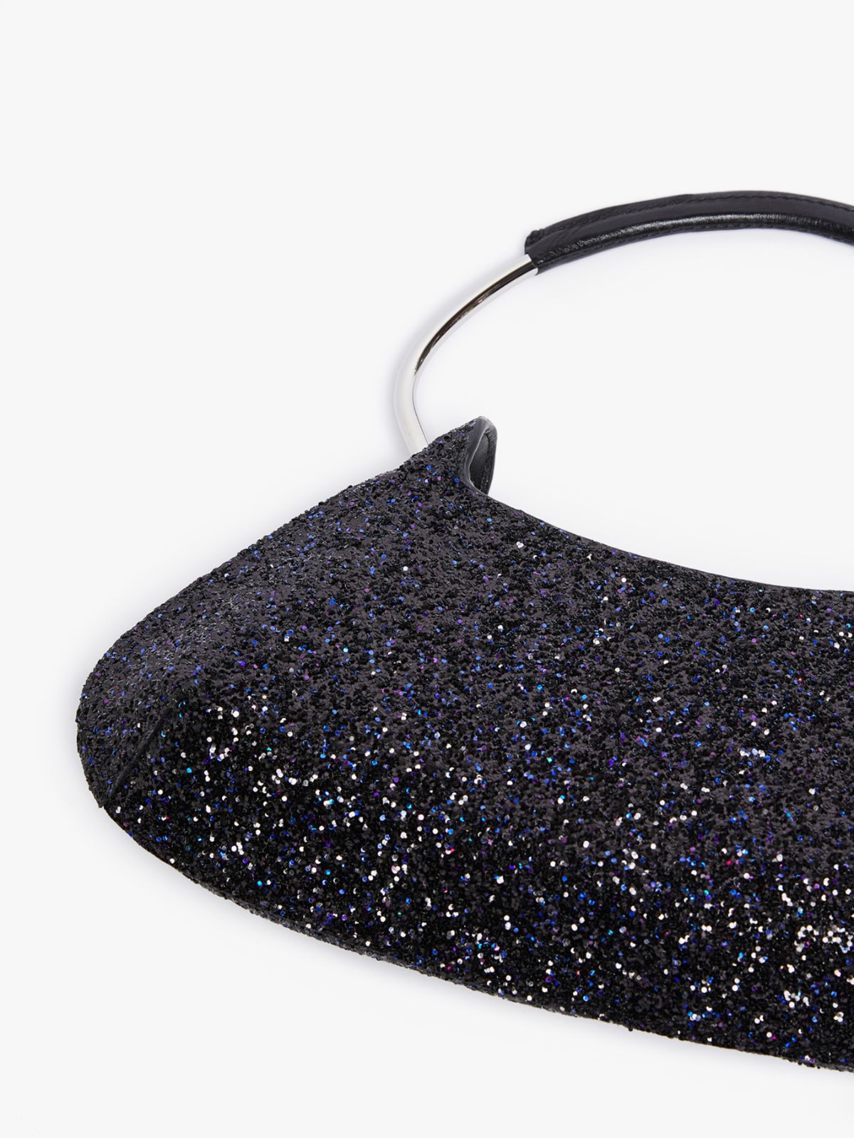 Mini glitter fabric Caju bag