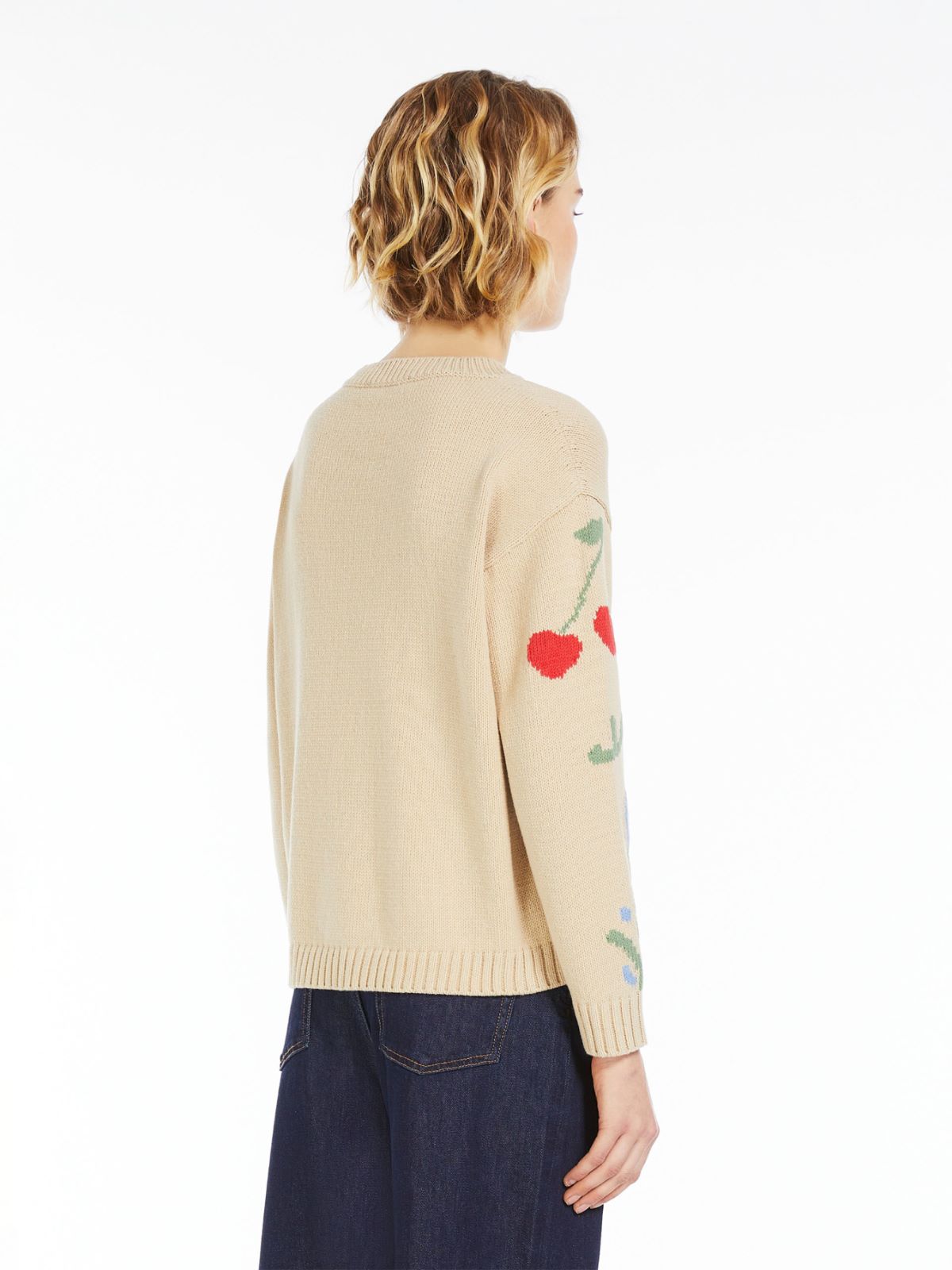 Cotton inlay sweater