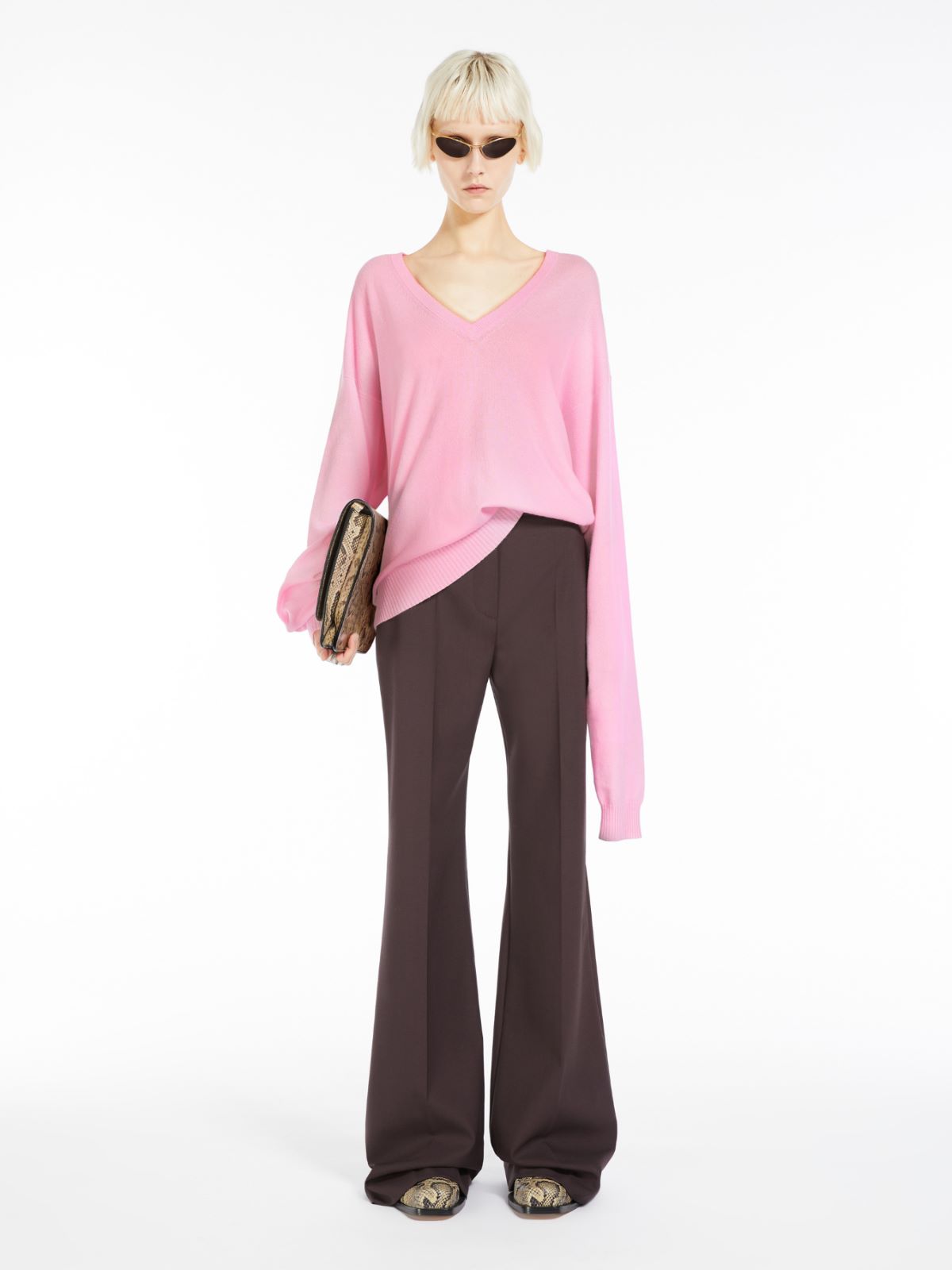 Cashmere-blend sweater