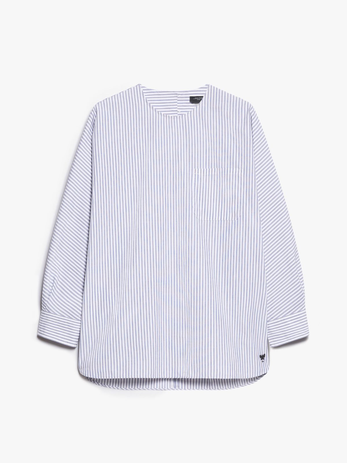 Cotton poplin blouse